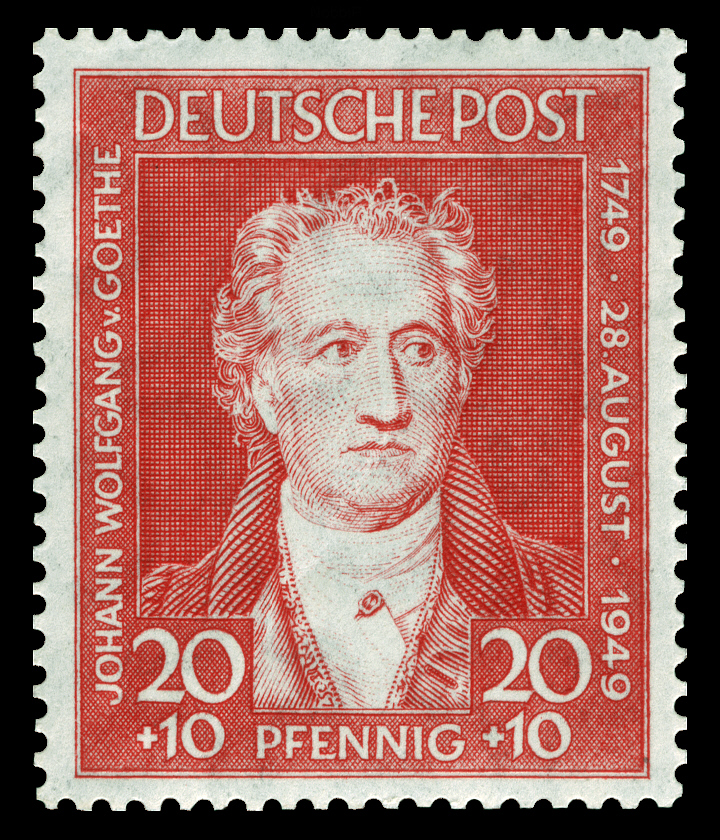 200. Geburtstag von Johann Wolfgang von Goethe (1749 - 1832)