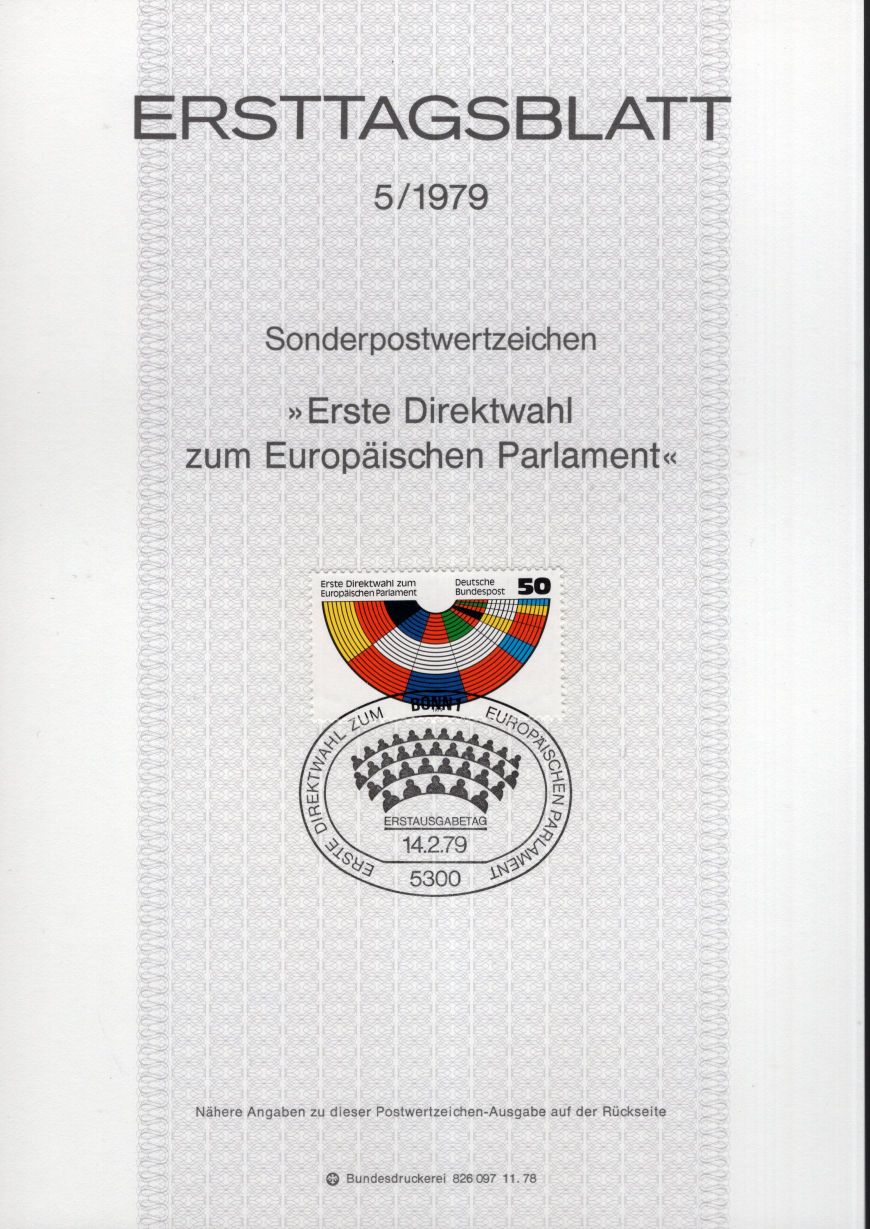 Erste Direktwahl zum Europäischen Parlament