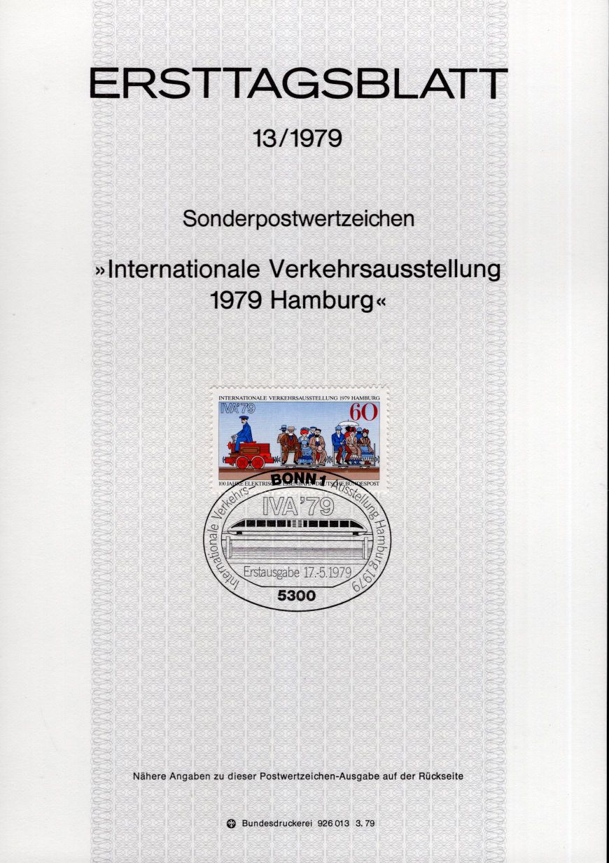 Internationale Verkehrsausstellung 1979 Hamburg