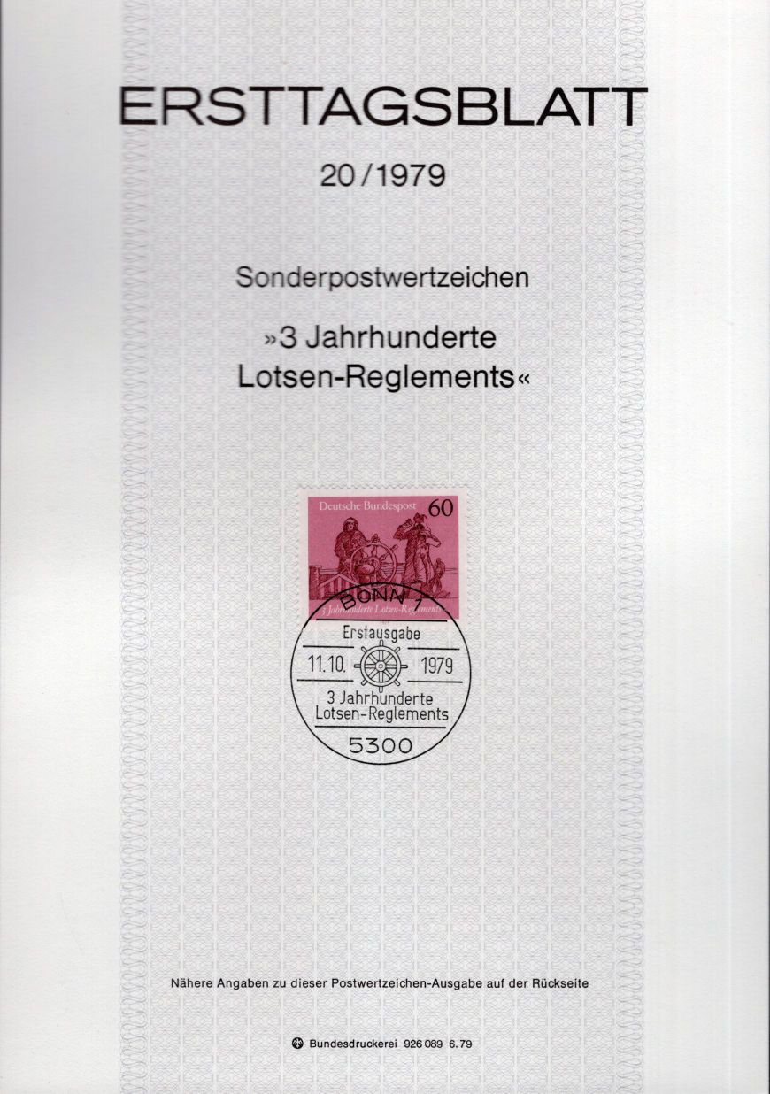 3 Jahrhunderte Lotsen - Reglements