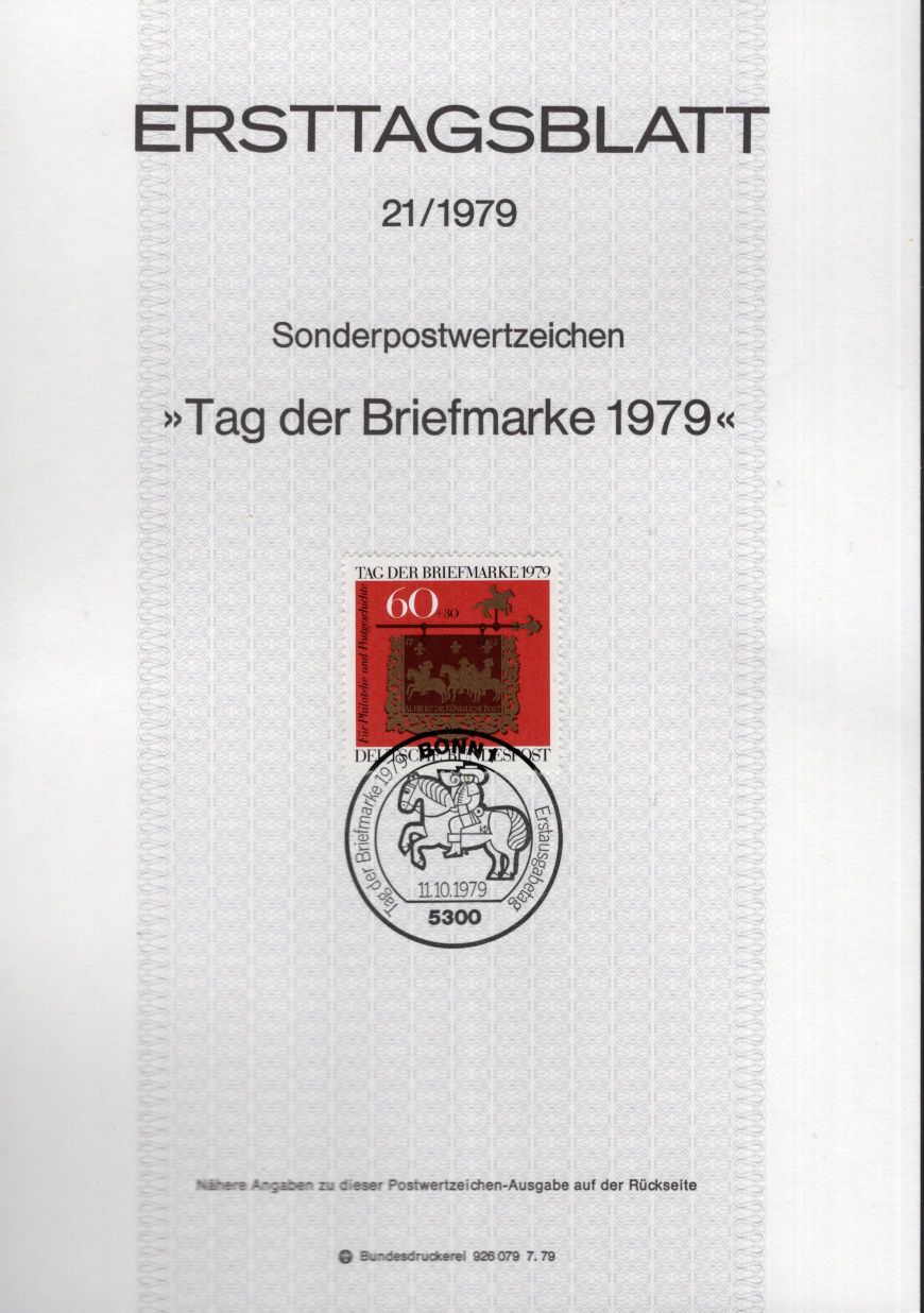 Tag der Briefmarke 1979