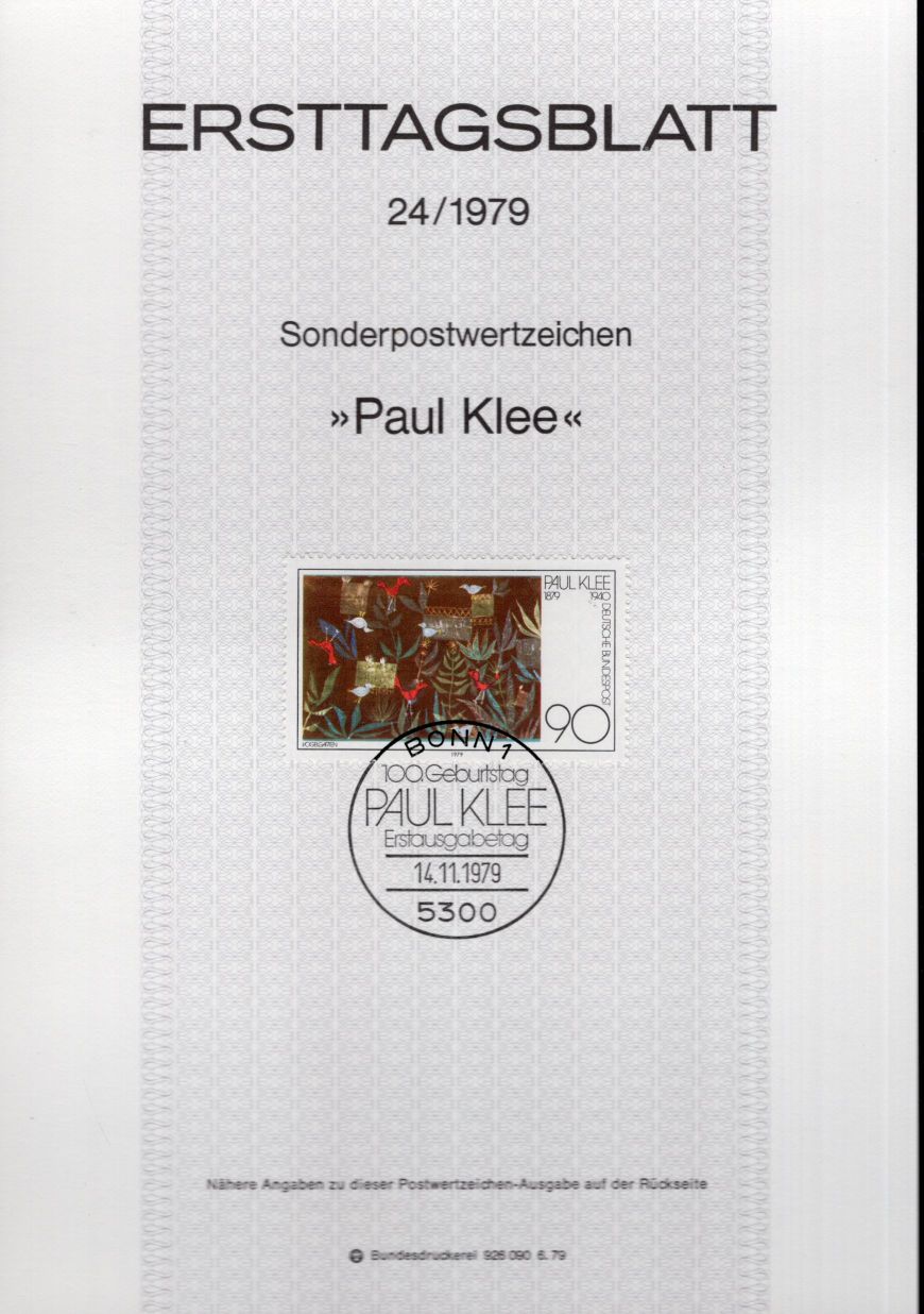 100. Geburtstag Paul Klee