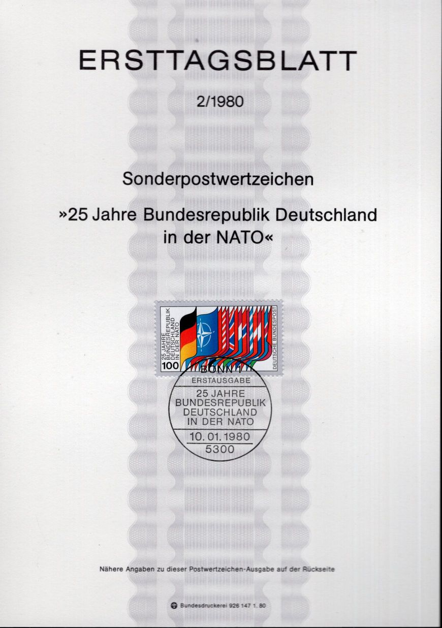 25 Jahre Bundesrepublik Deutschland in der NATO