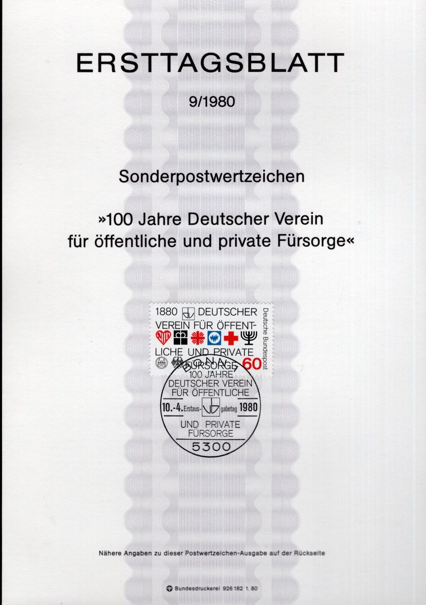 100 Jahre Deutscher Verein für öffentliche und private Fürsorge