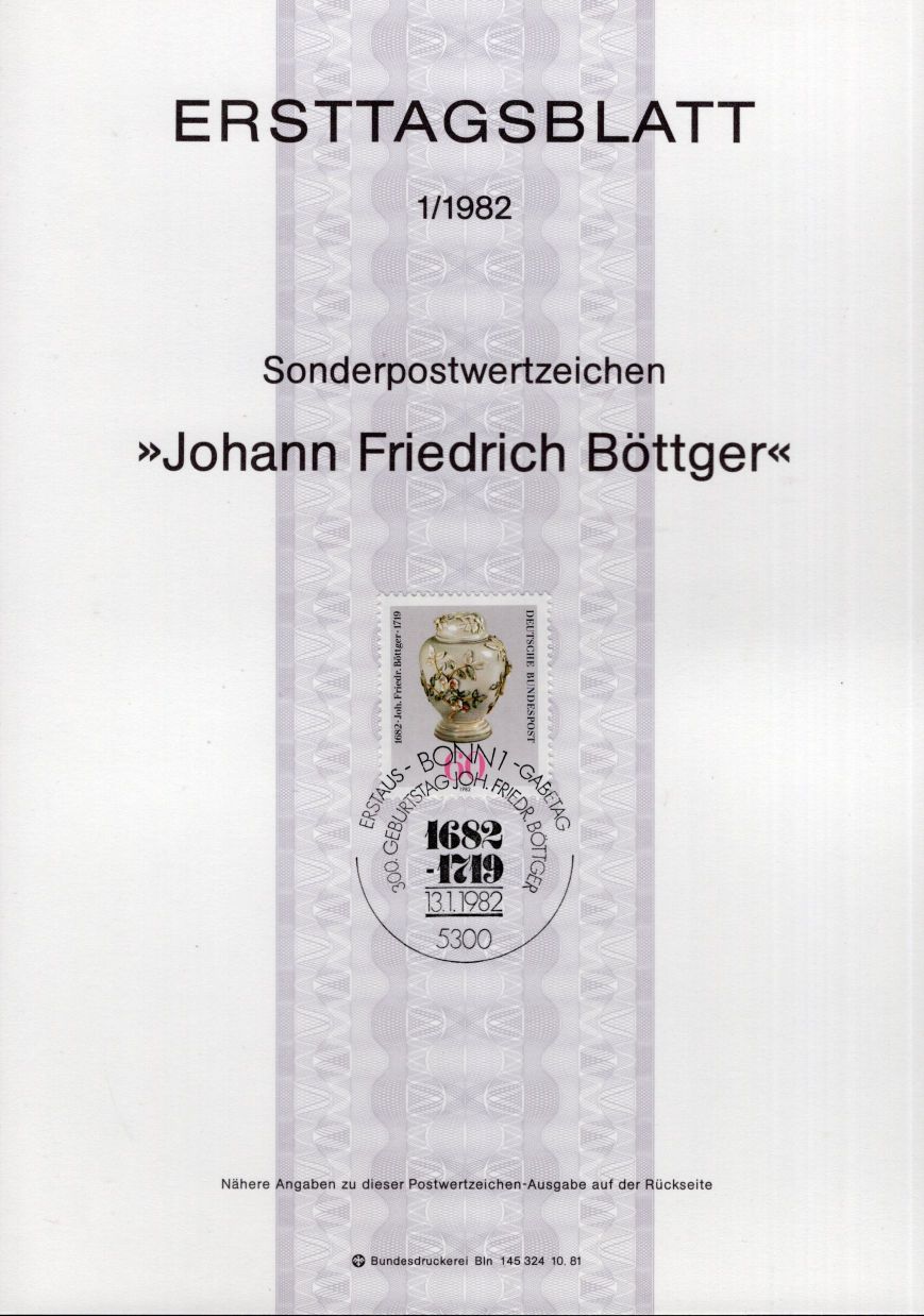 300. Geburtstag Johann Friedrich Böttger