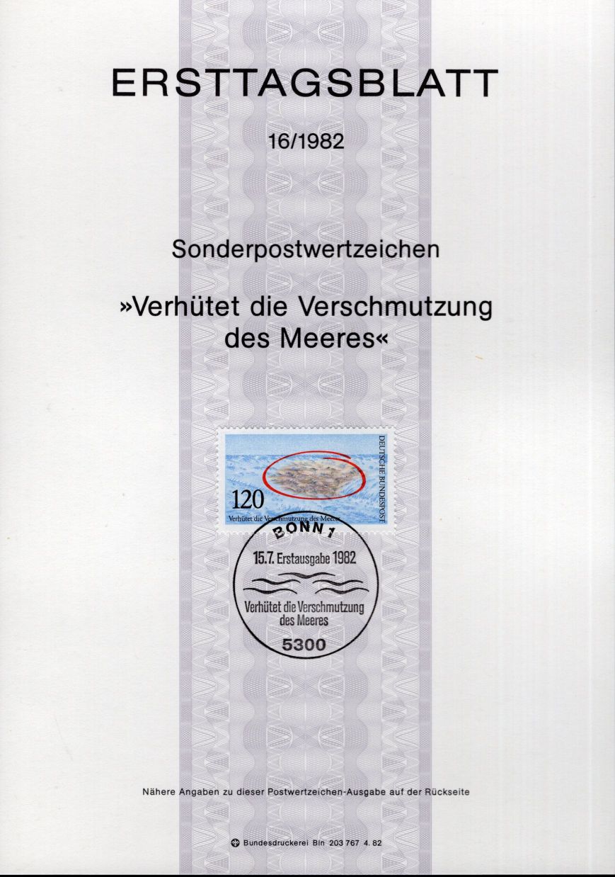 Verhütet die Verschmutzung des Meeres