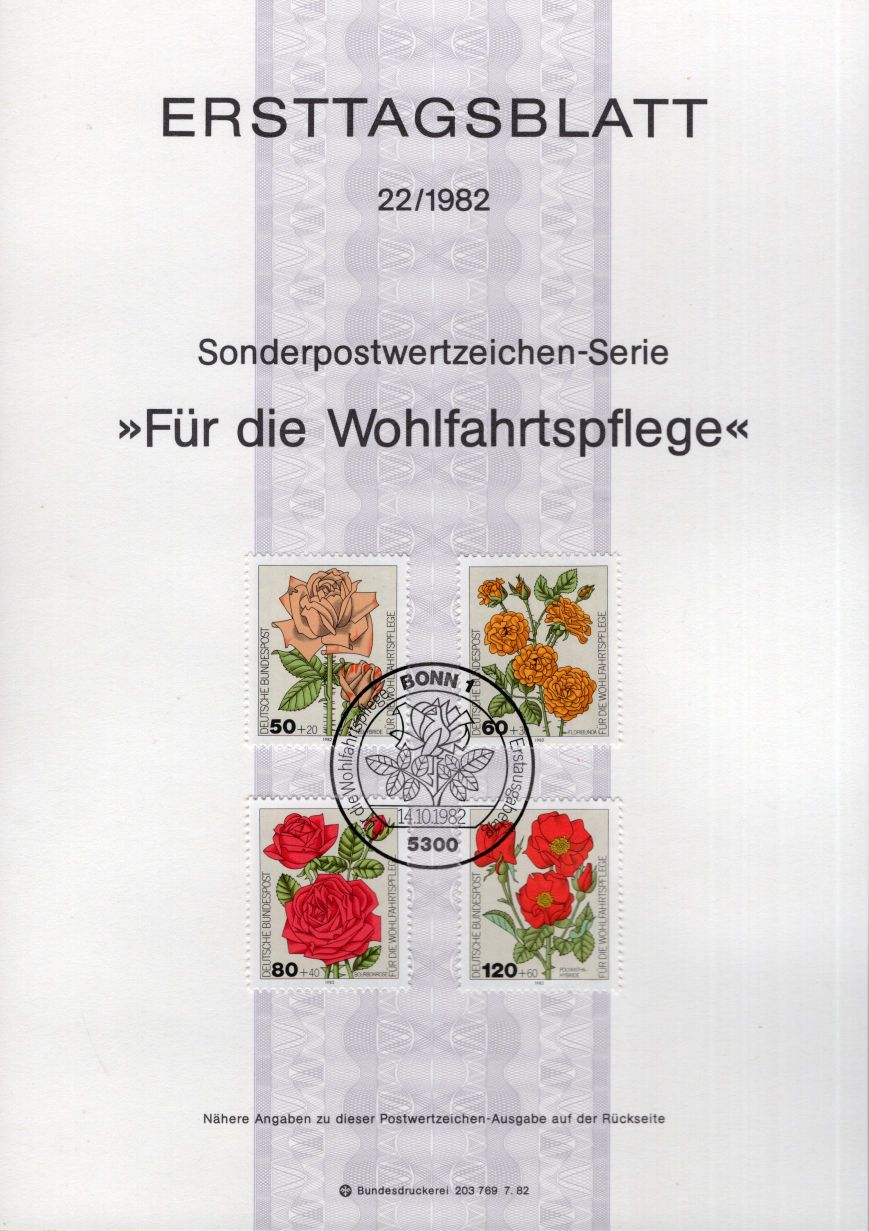 Für die Wohlfahrtspflege - Rosen