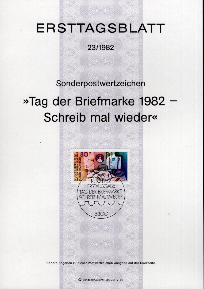 Tag der Briefmarke 1982