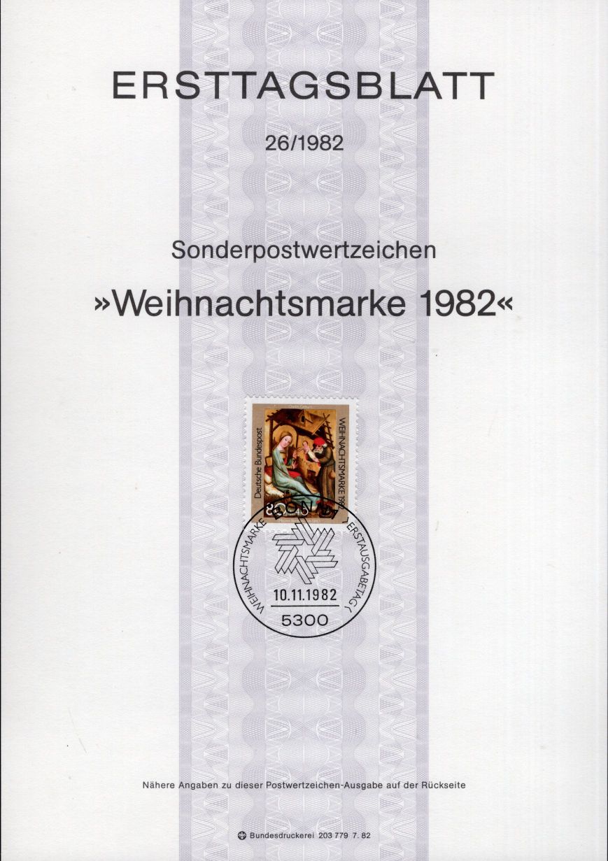 Weihnachtsmarke 1982