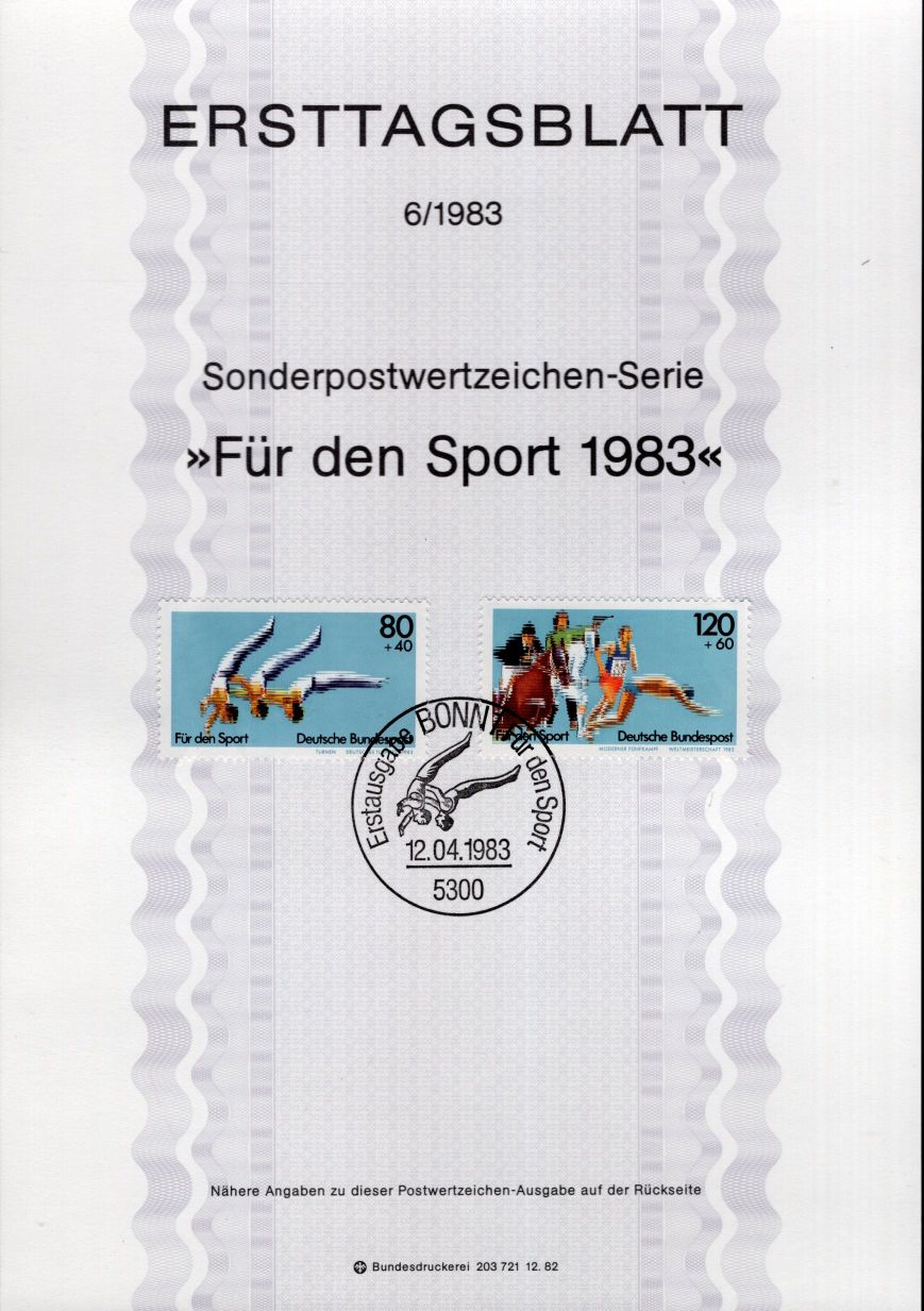 Für den Sport 1983