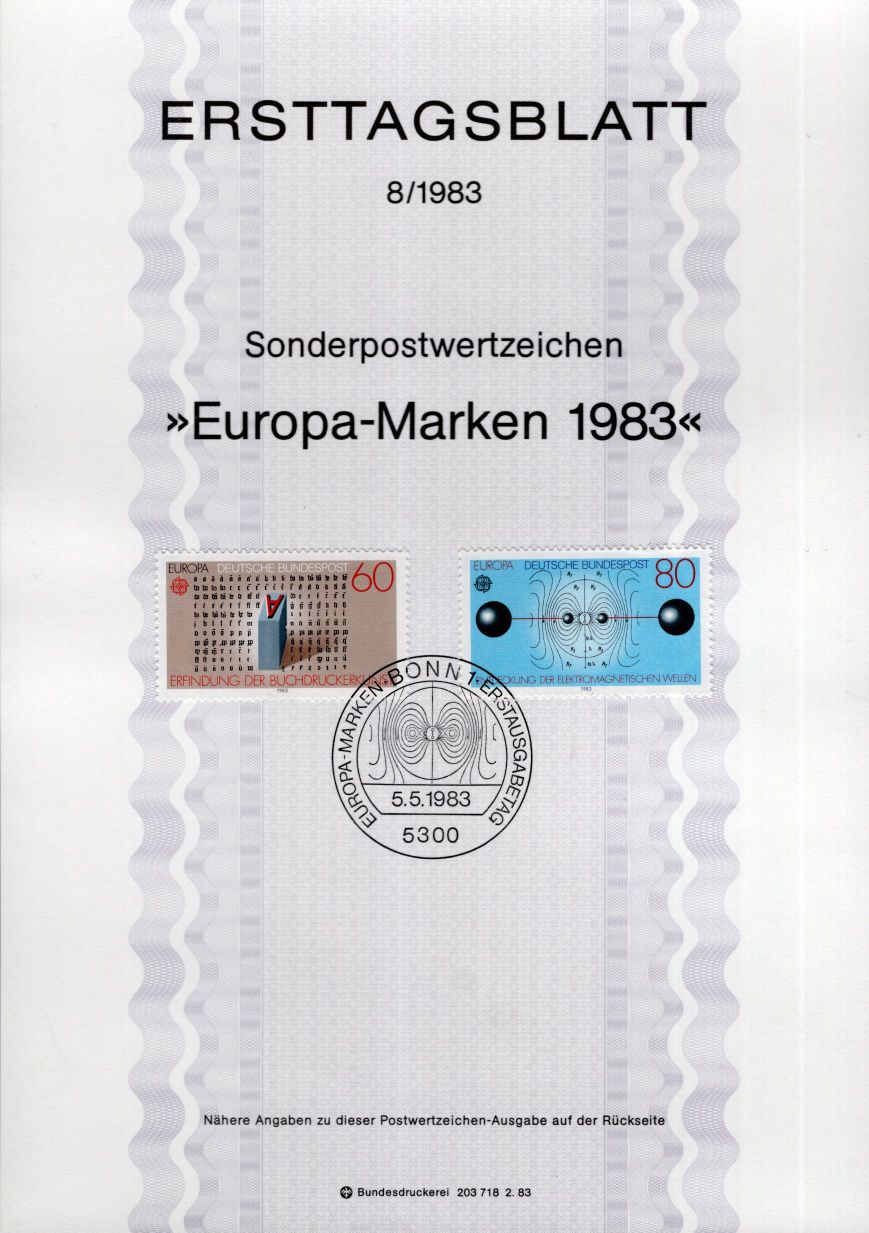 Europa - Marken 1983