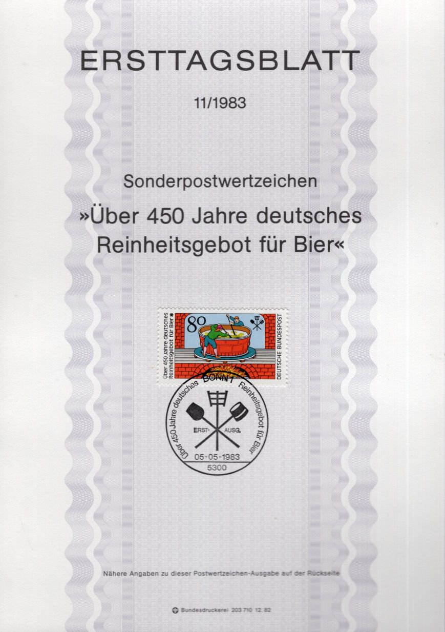 Über 450 Jahre deutsches Reinheitsgebot für Bier