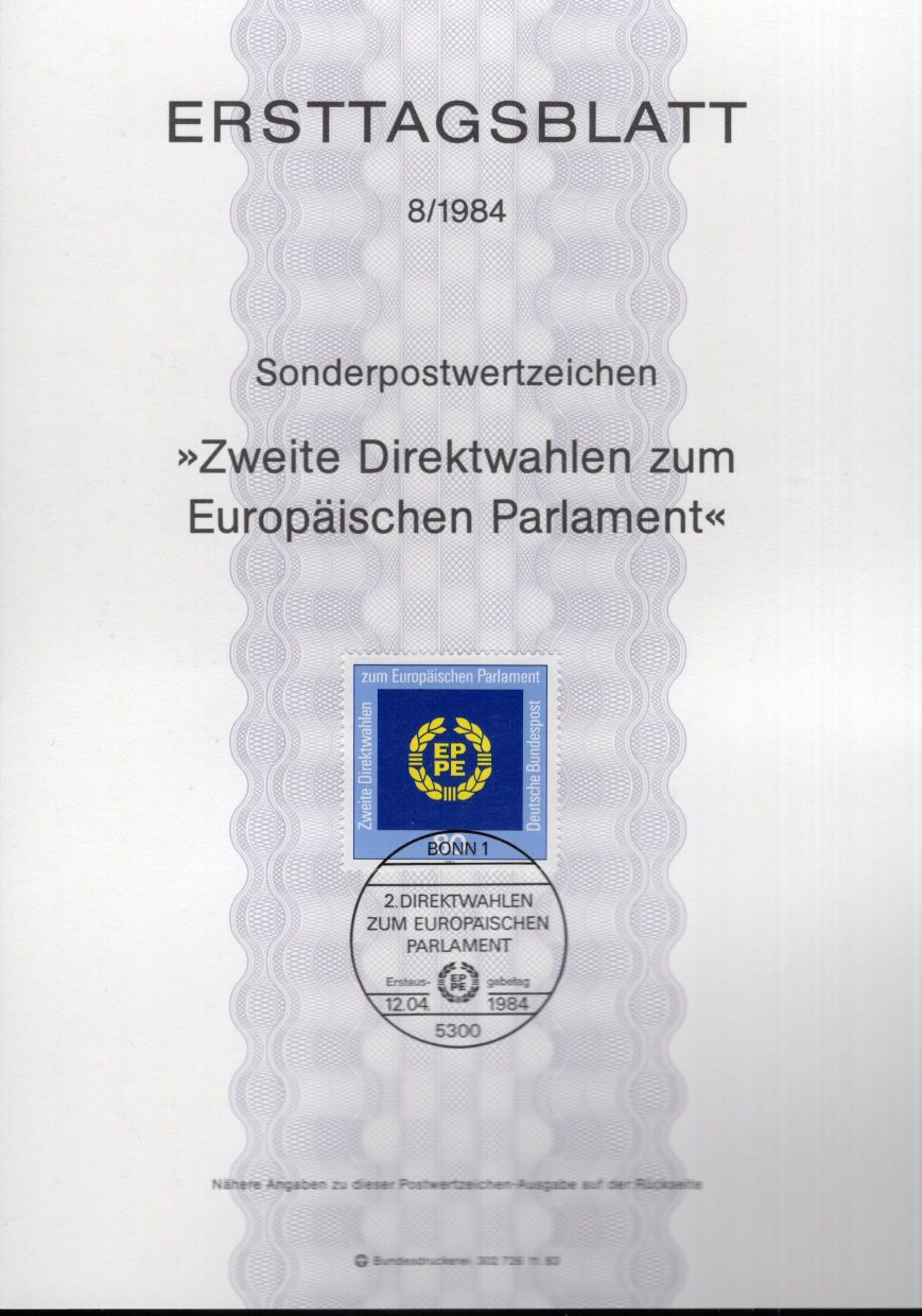 Zweite Direktwahlen zum Europäischen Parlament