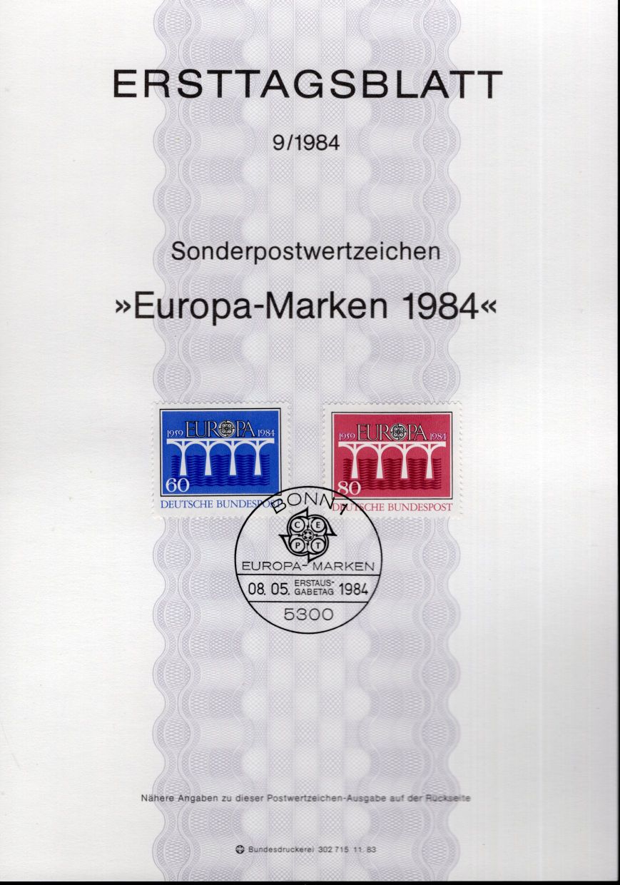 Europa - Marken 1984