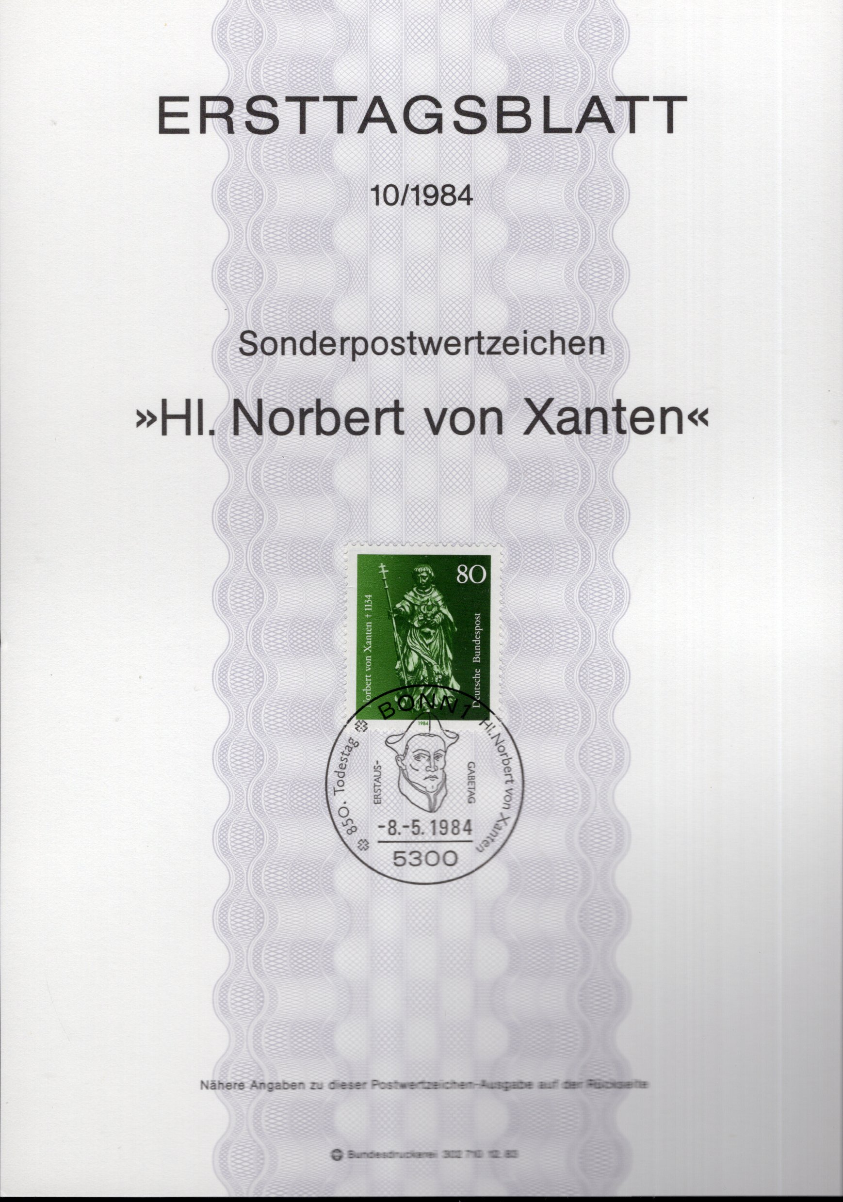 850. Todestag Hl. Norbert von Xanten