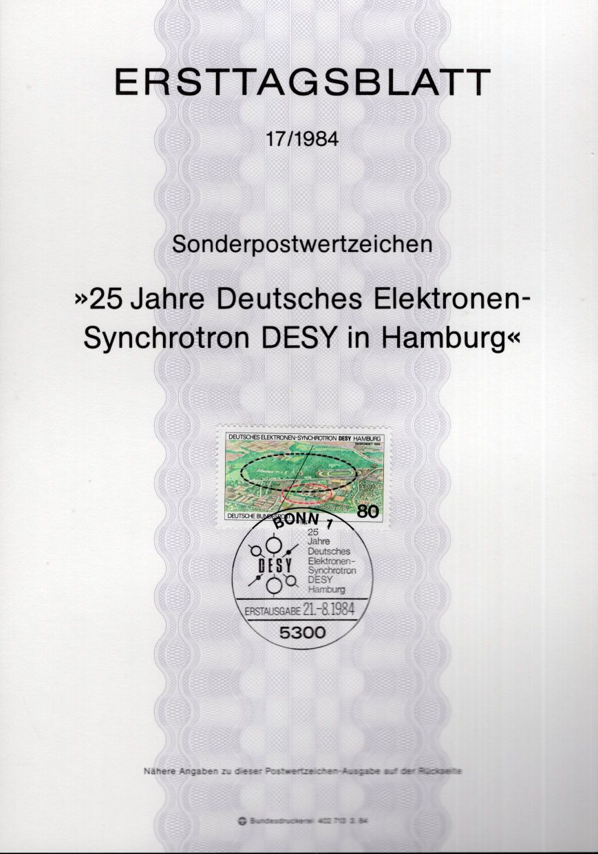 25 Jahre Deutsches Elektronen - Synchroton DESY in Hamburg