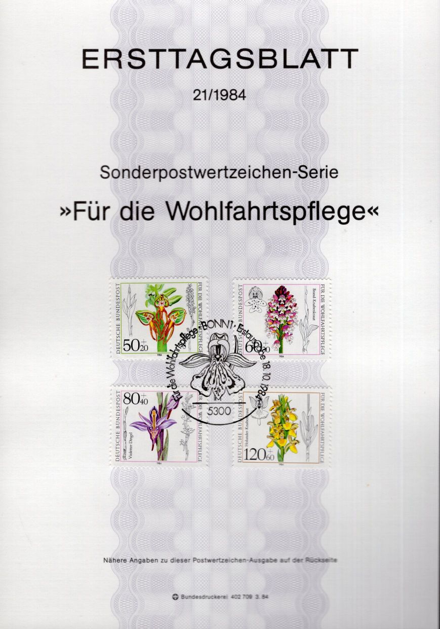 Für die Wohlfahrtspflege - Orchideen