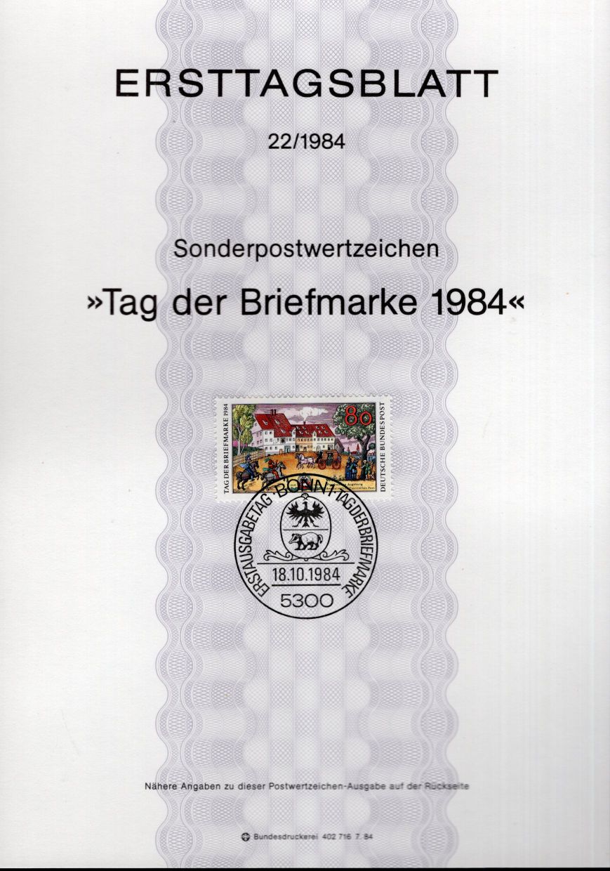 Tag der Briefmarke 1984