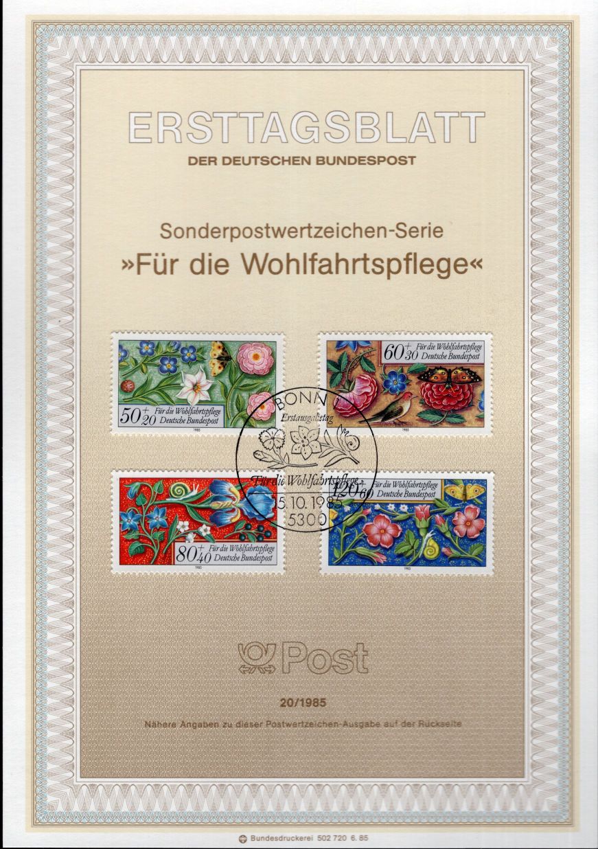 Für die Wohlfahrtspflege - Miniaturen