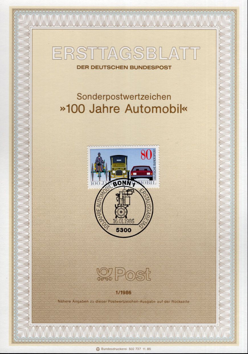 100 Jahre Automobil