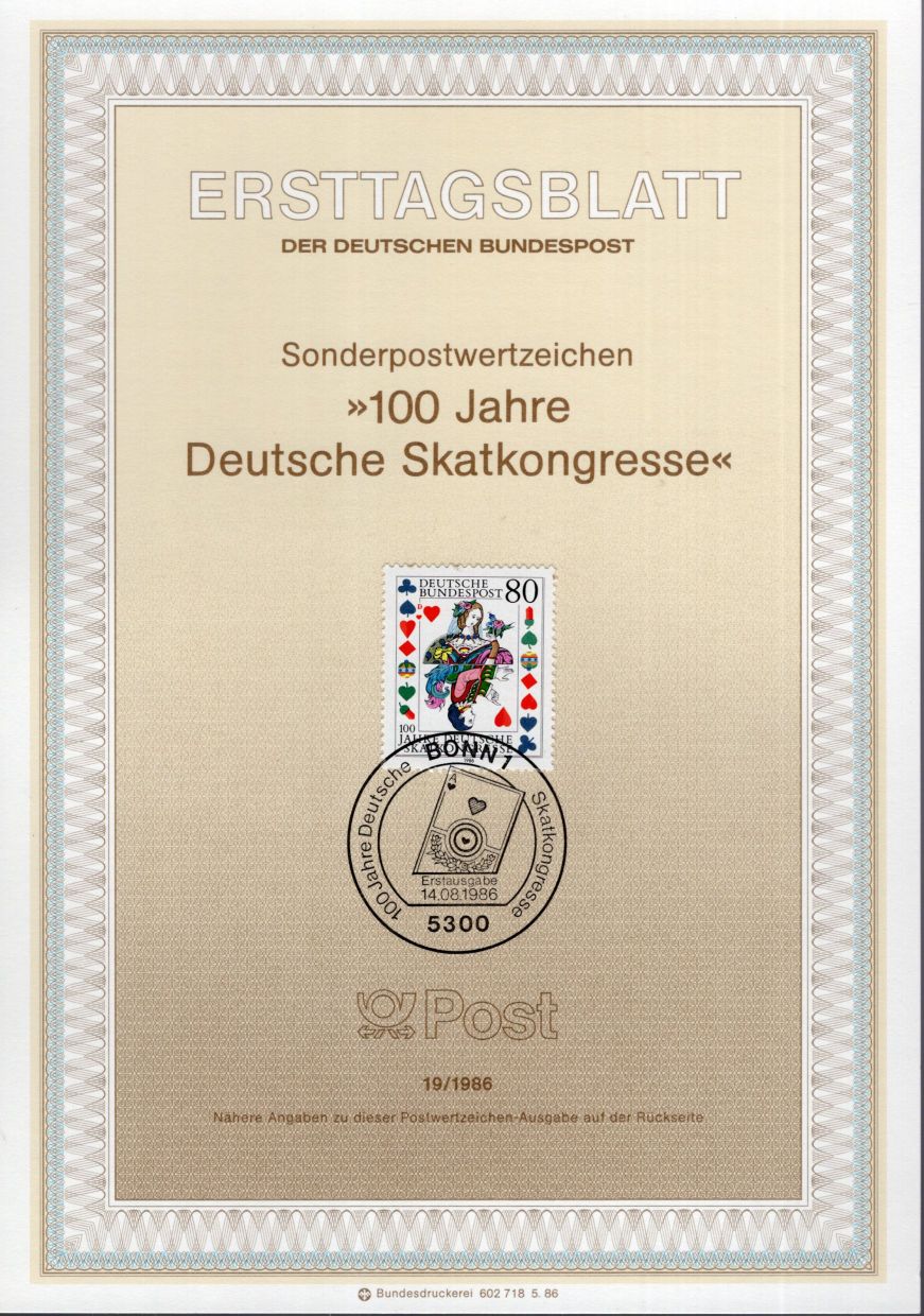 100 Jahre Deutsche Skatkongresse