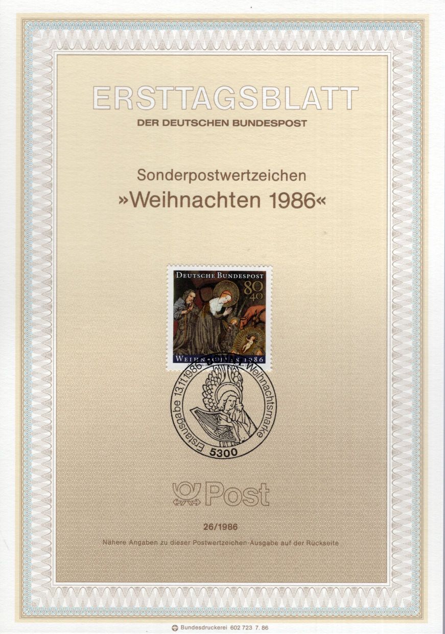 Weihnachten 1986