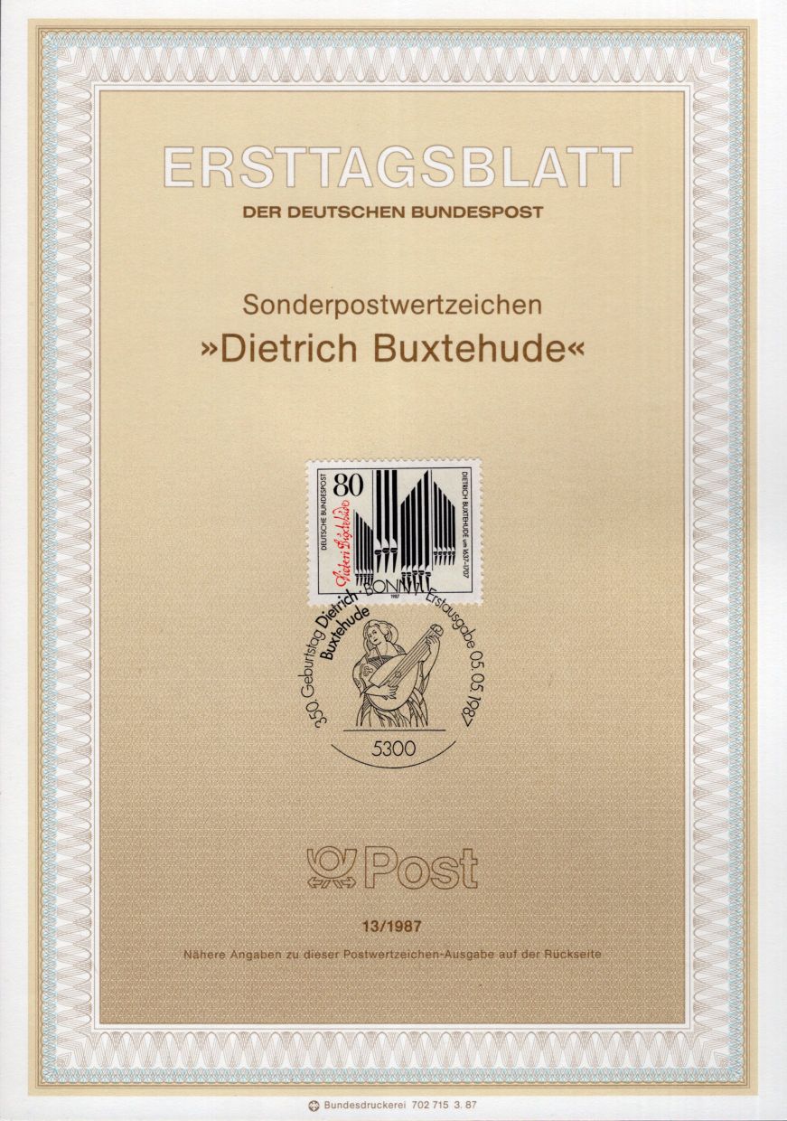 350. Geburtstag Dietrich Buxtehude