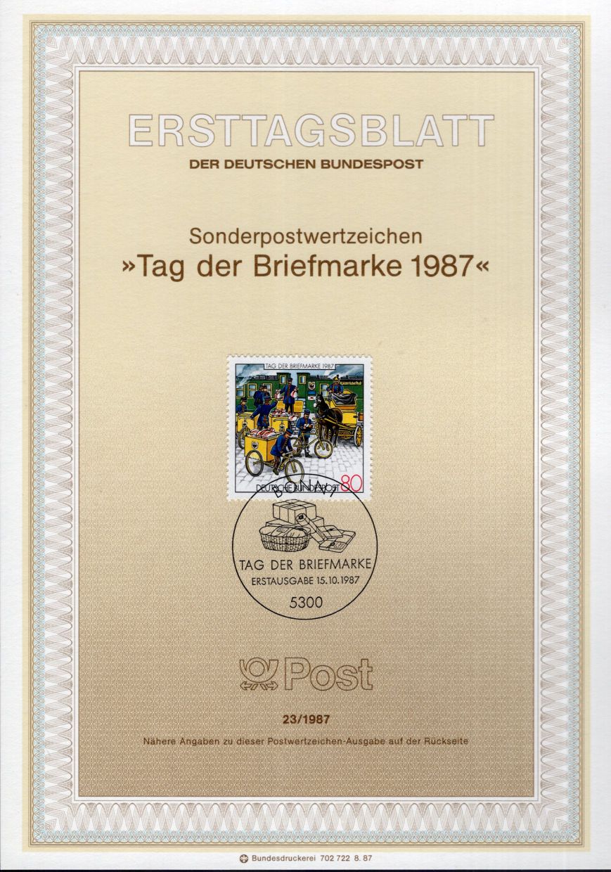 Tag der Briefmarke 1987