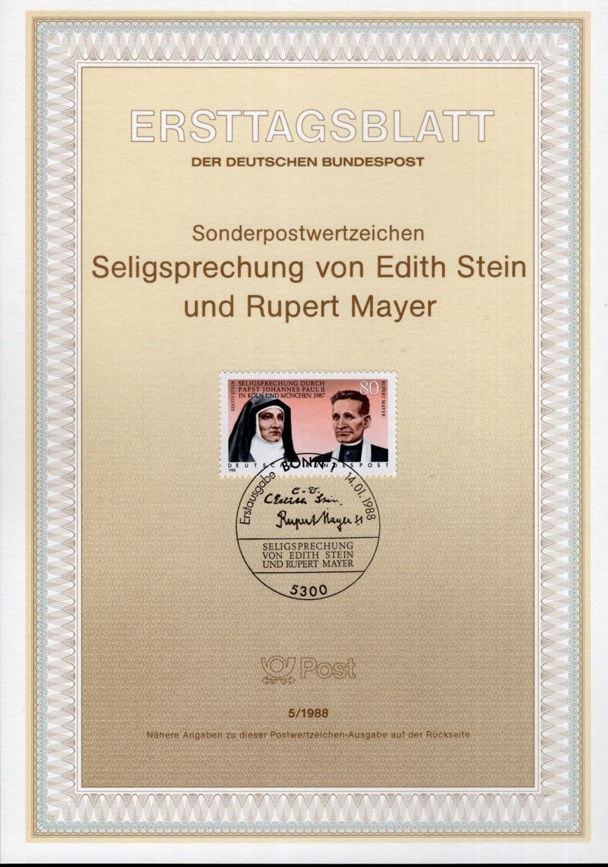 Seligsprechung von Edith Stein und Rupert Mayer