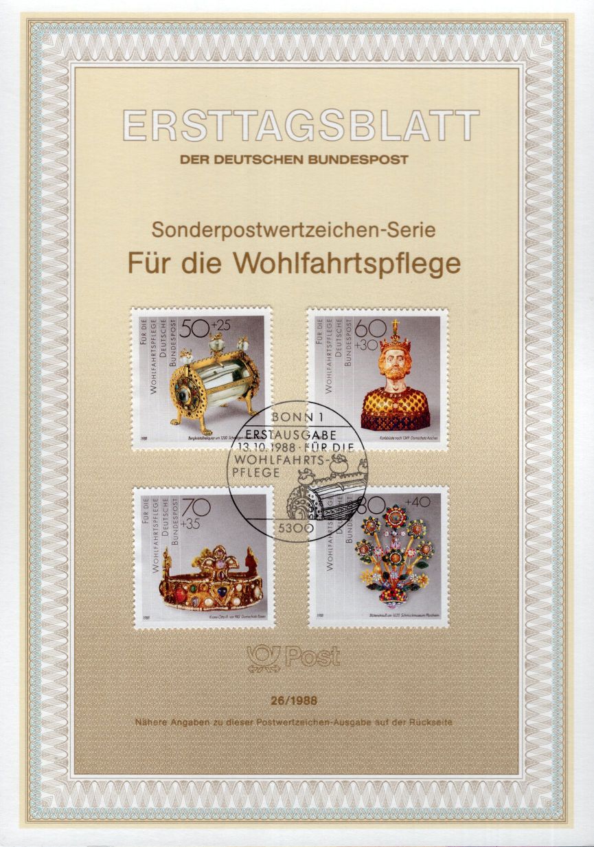 Für die Wohlfahrtspflege - Gold - und Silberschmiedekunst