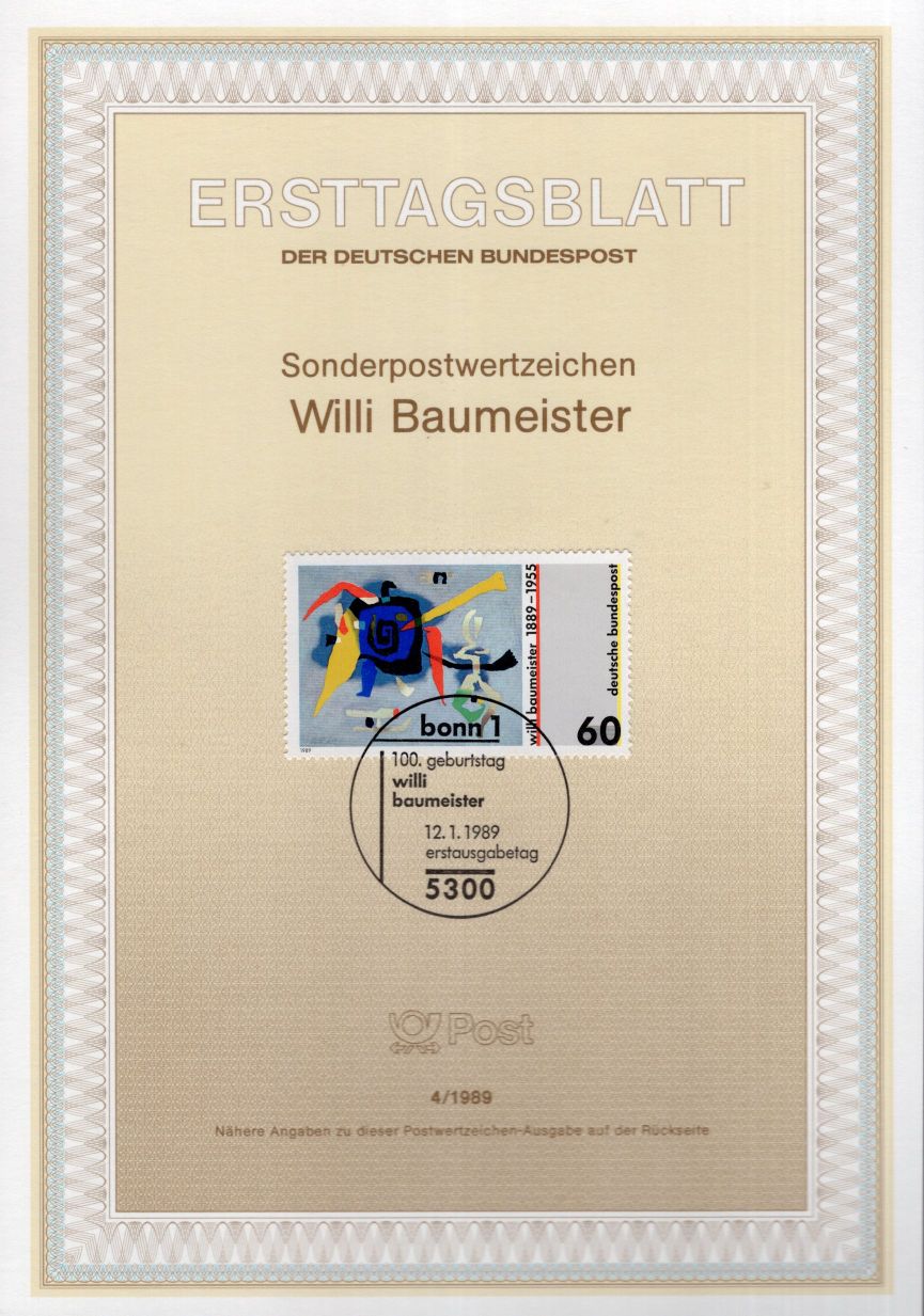 100. Geburtstag Willi Baumeister