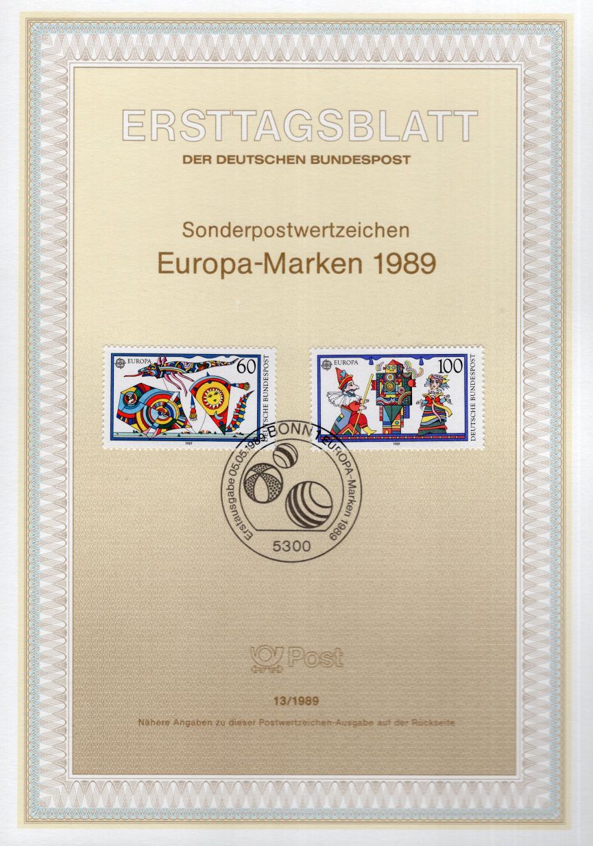 Europa - Marken 1989