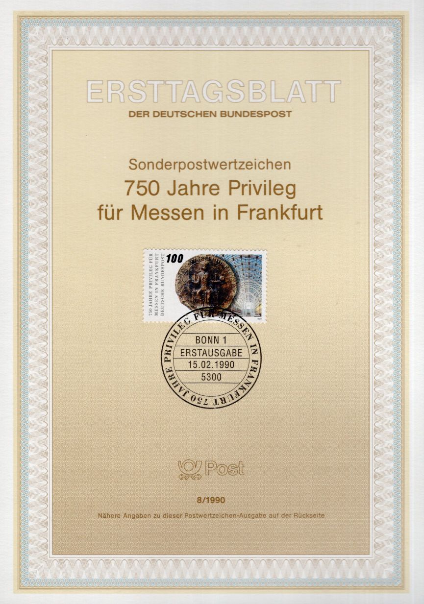 750 Jahre Privileg für Messen in Frankfurt