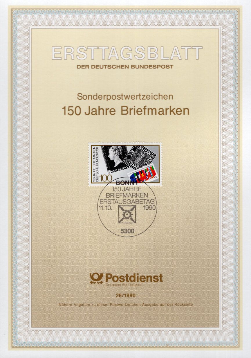 150 Jahre Briefmarken