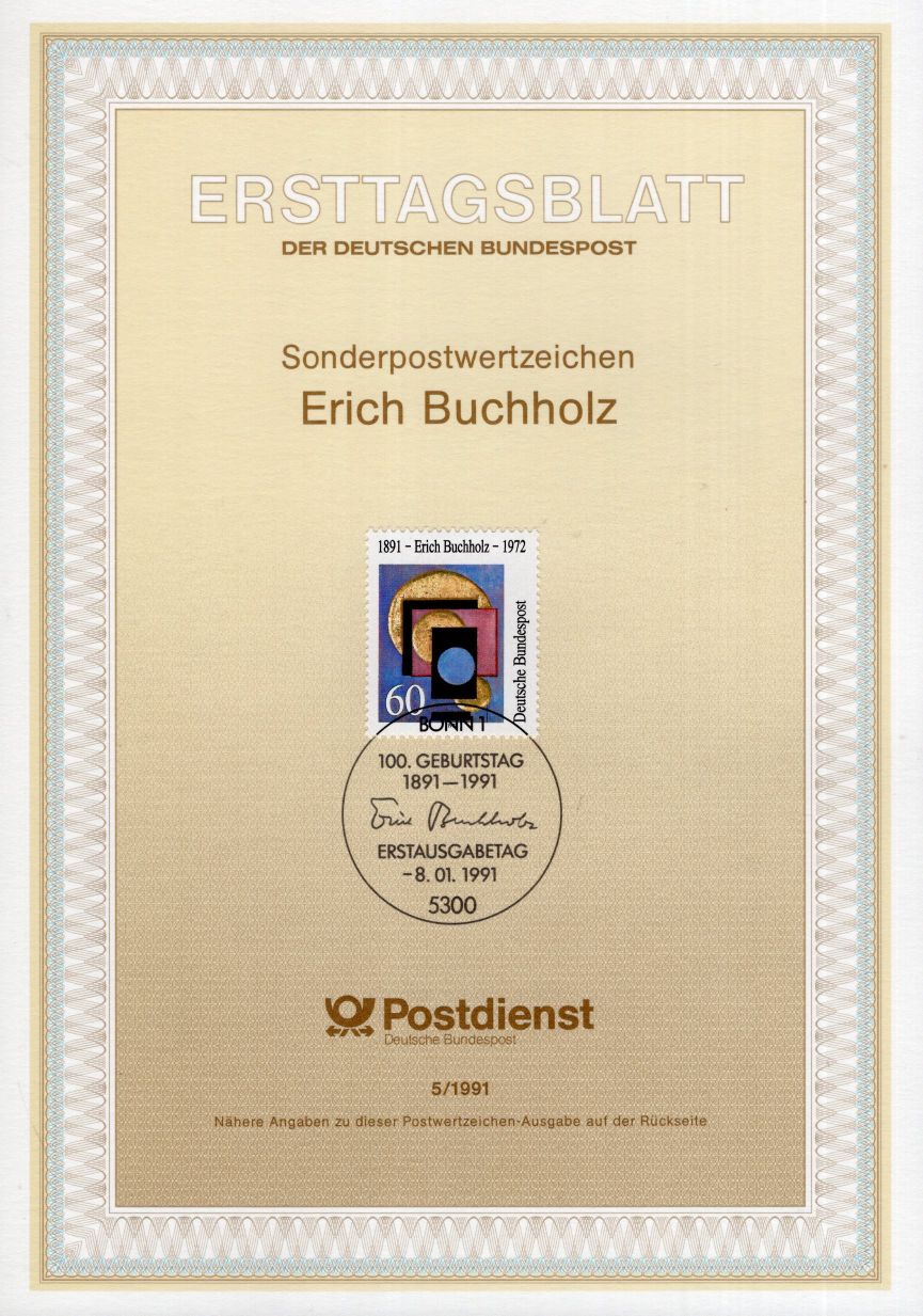 100. Geburtstag Erich Buchholz