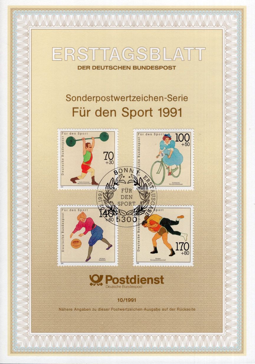 Für den Sport 1991