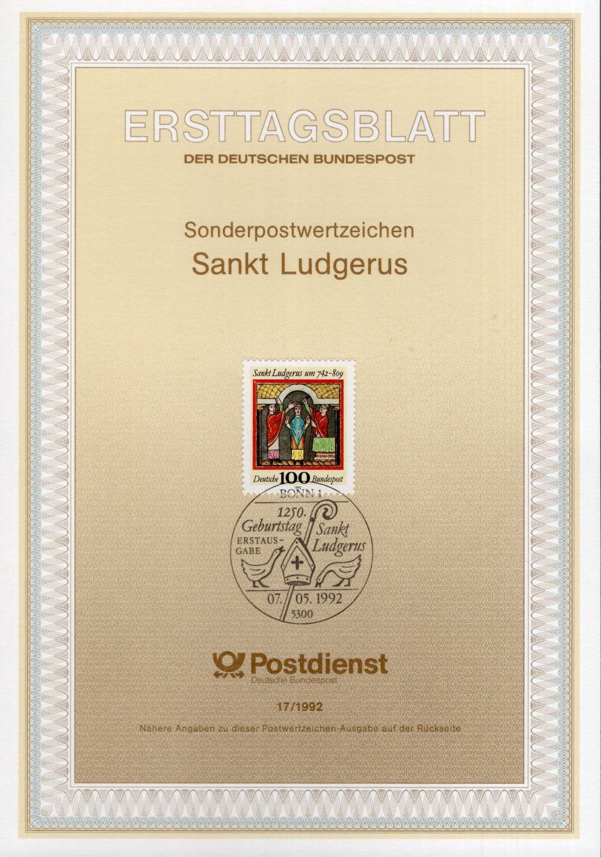 1250 Geburtstag Sankt Ludgerus