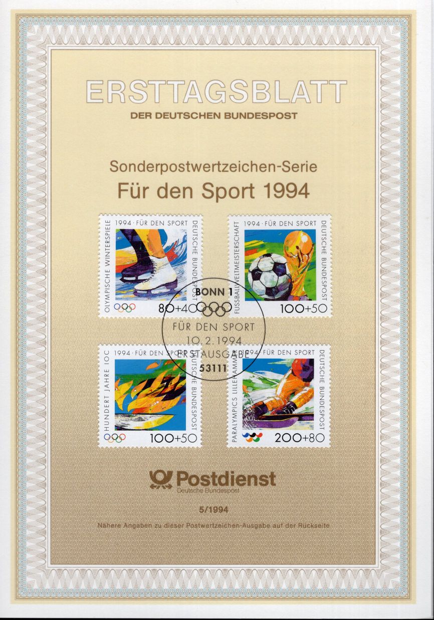 Für den Sport 1994