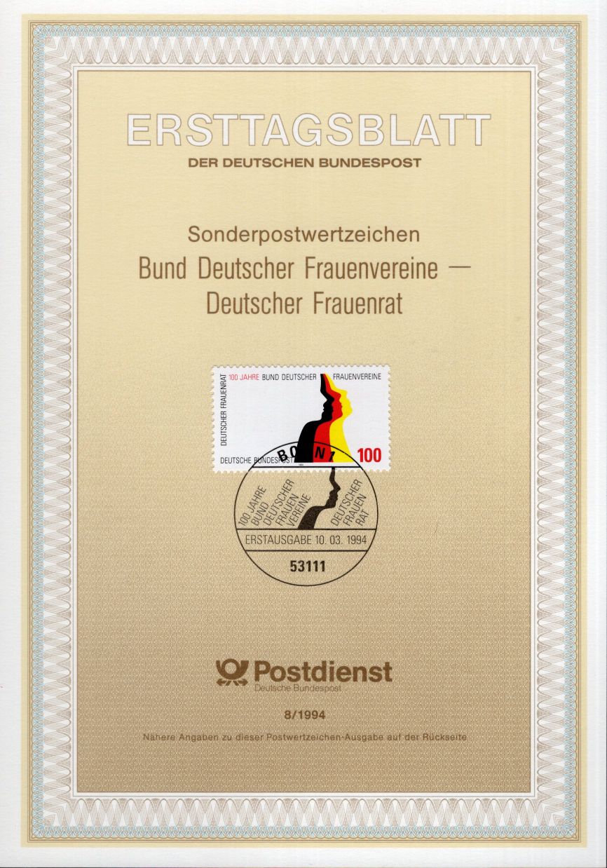 100 Jahre Bund Deutscher Frauenvereine - Deutscher Frauenrat