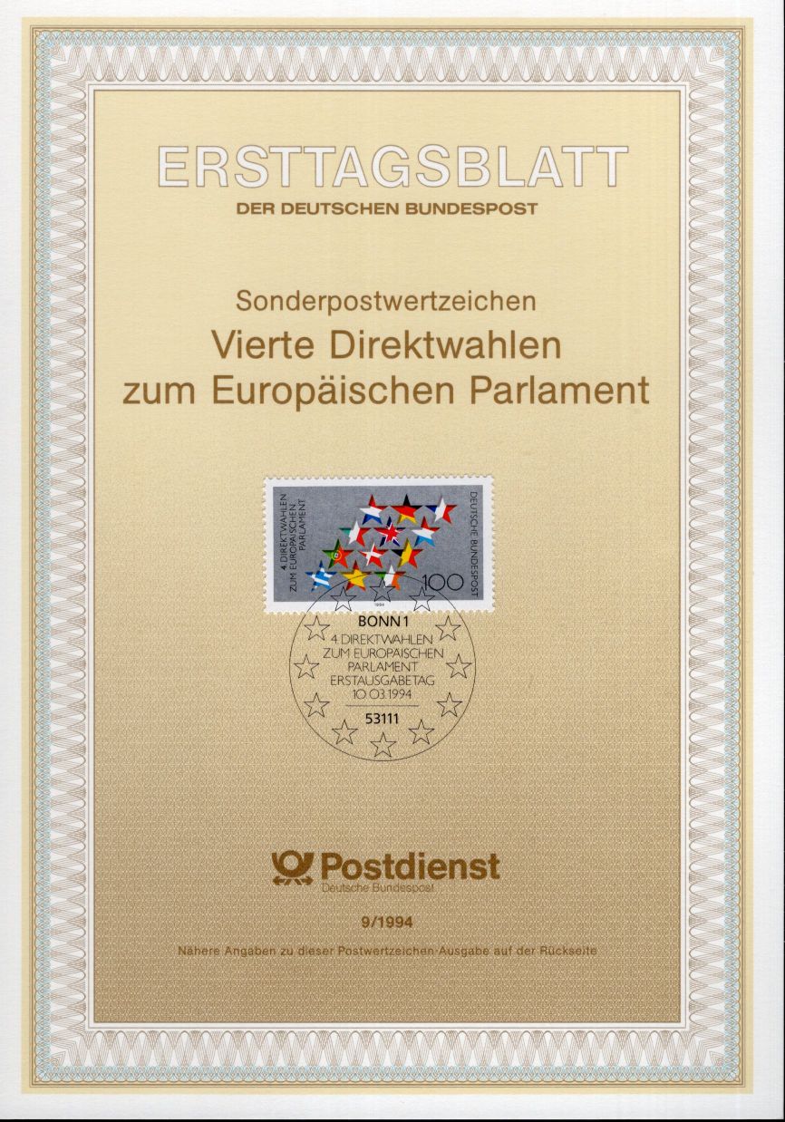 Vierte Direktwahlen zum Europäischen Parlament