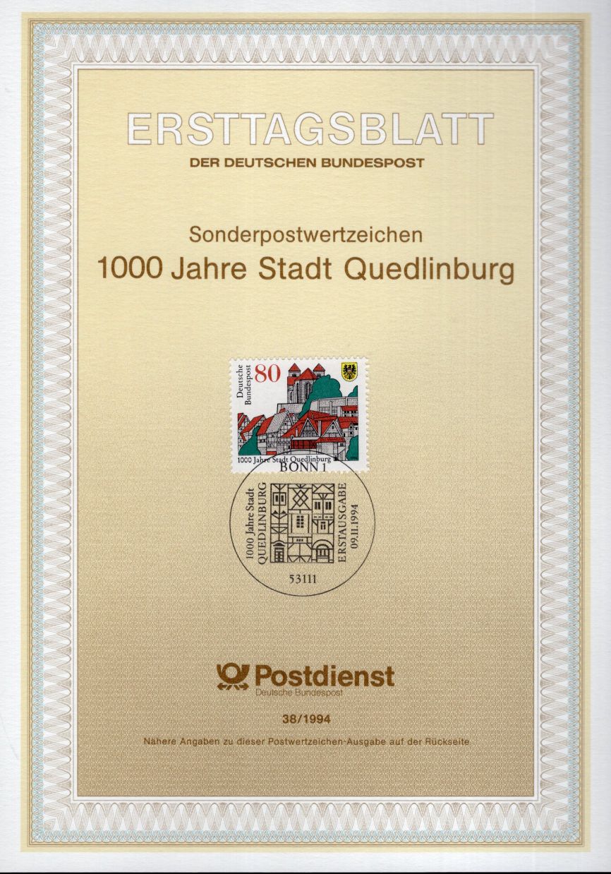 1000 Jahre Stadt Quedlinburg