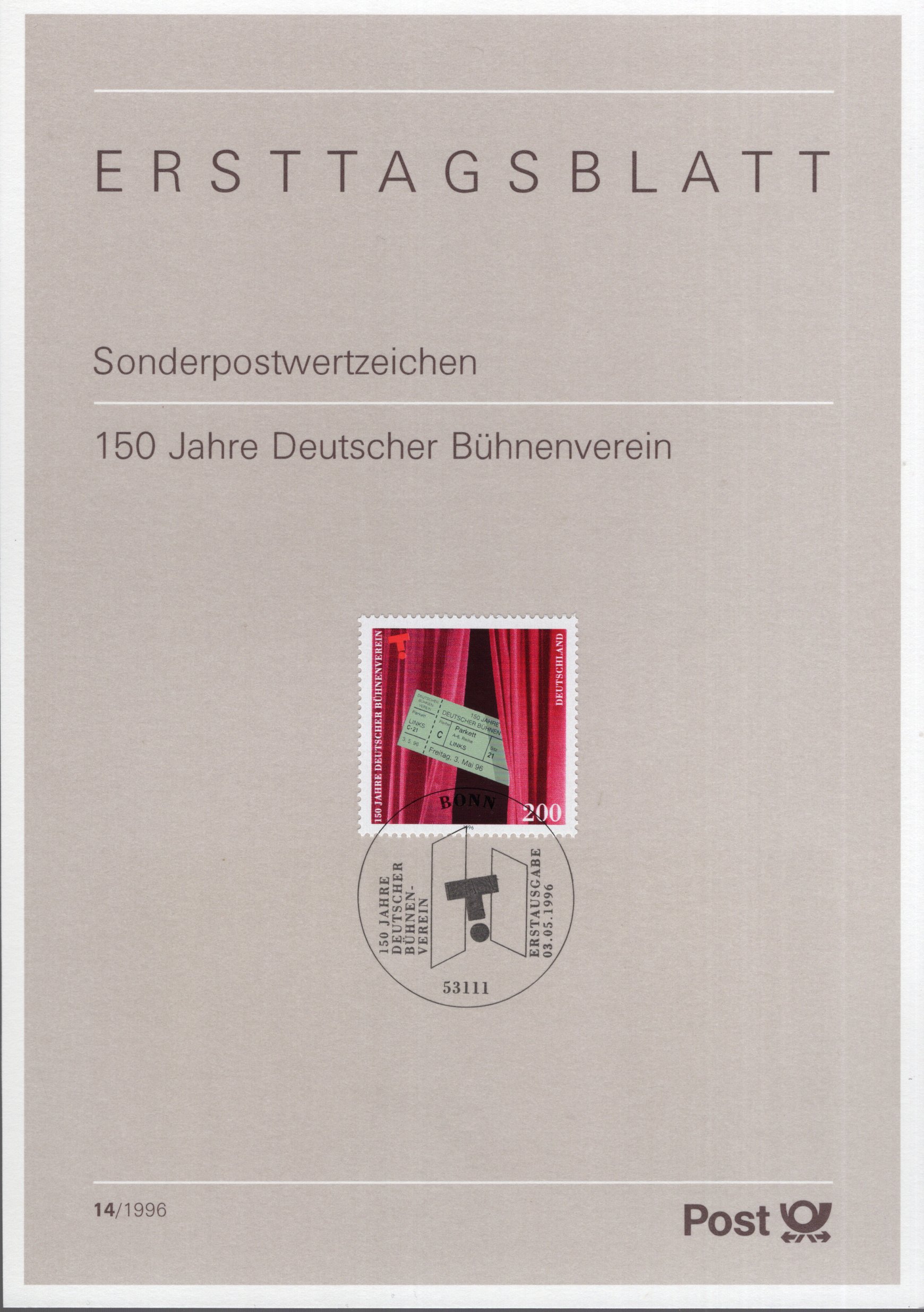 150 Jahre Deutscher Bühnenverein