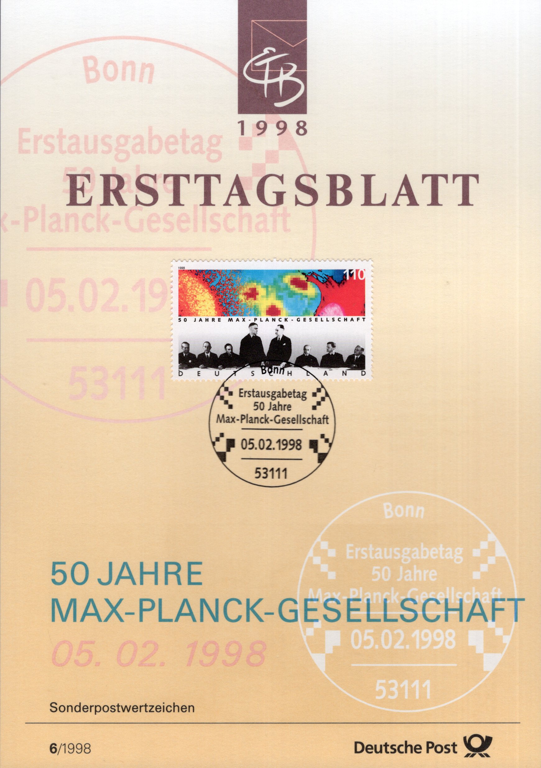 50 Jahre Max - Planck - Gesellschaft