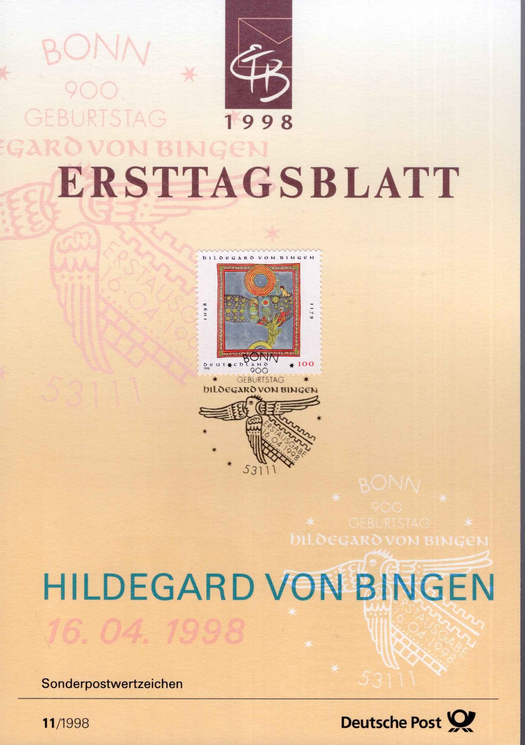 900. Geburtstag Hildegard von Bingen