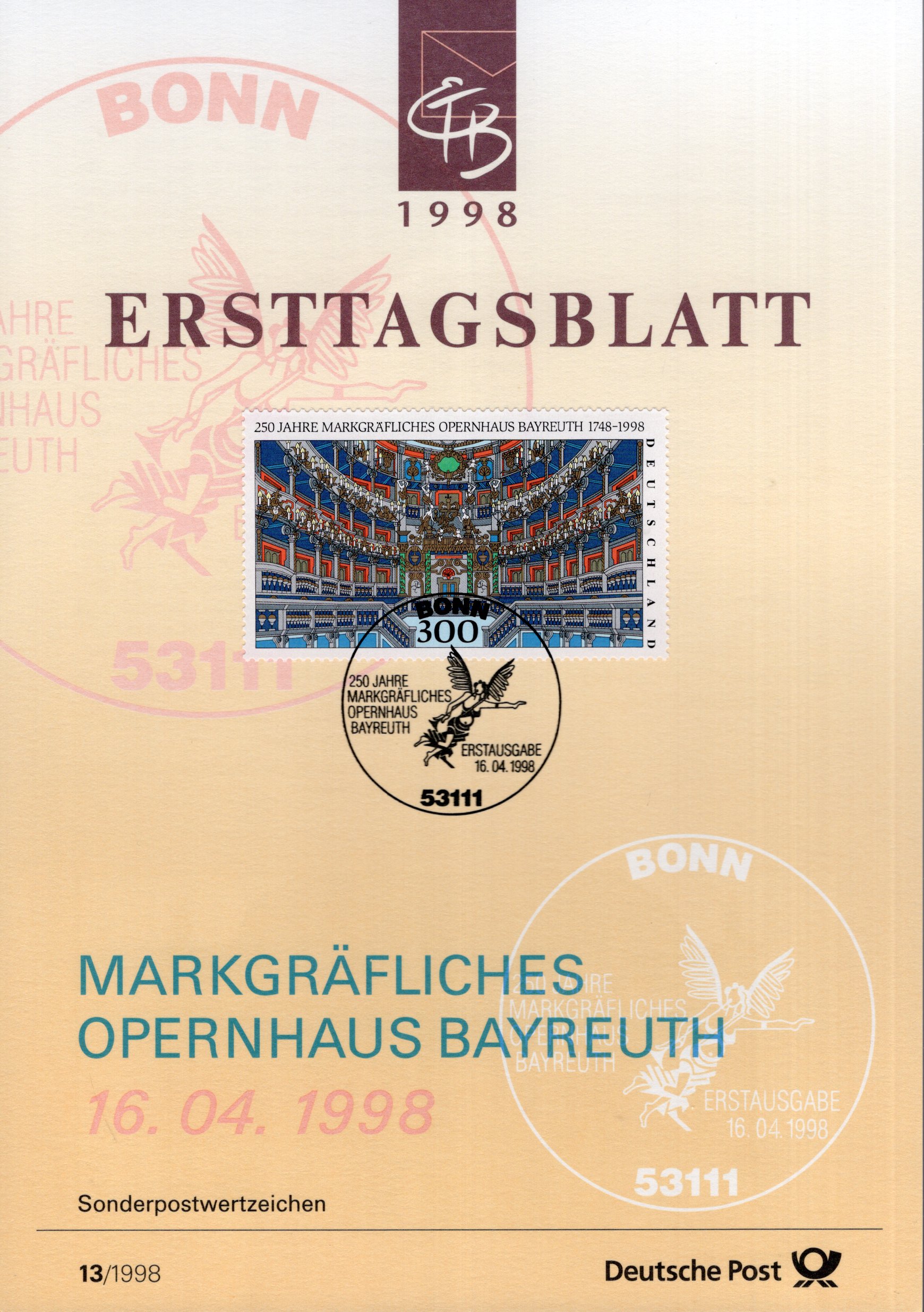 250 Jahre Markgräfliches Opernhaus Bayreuth