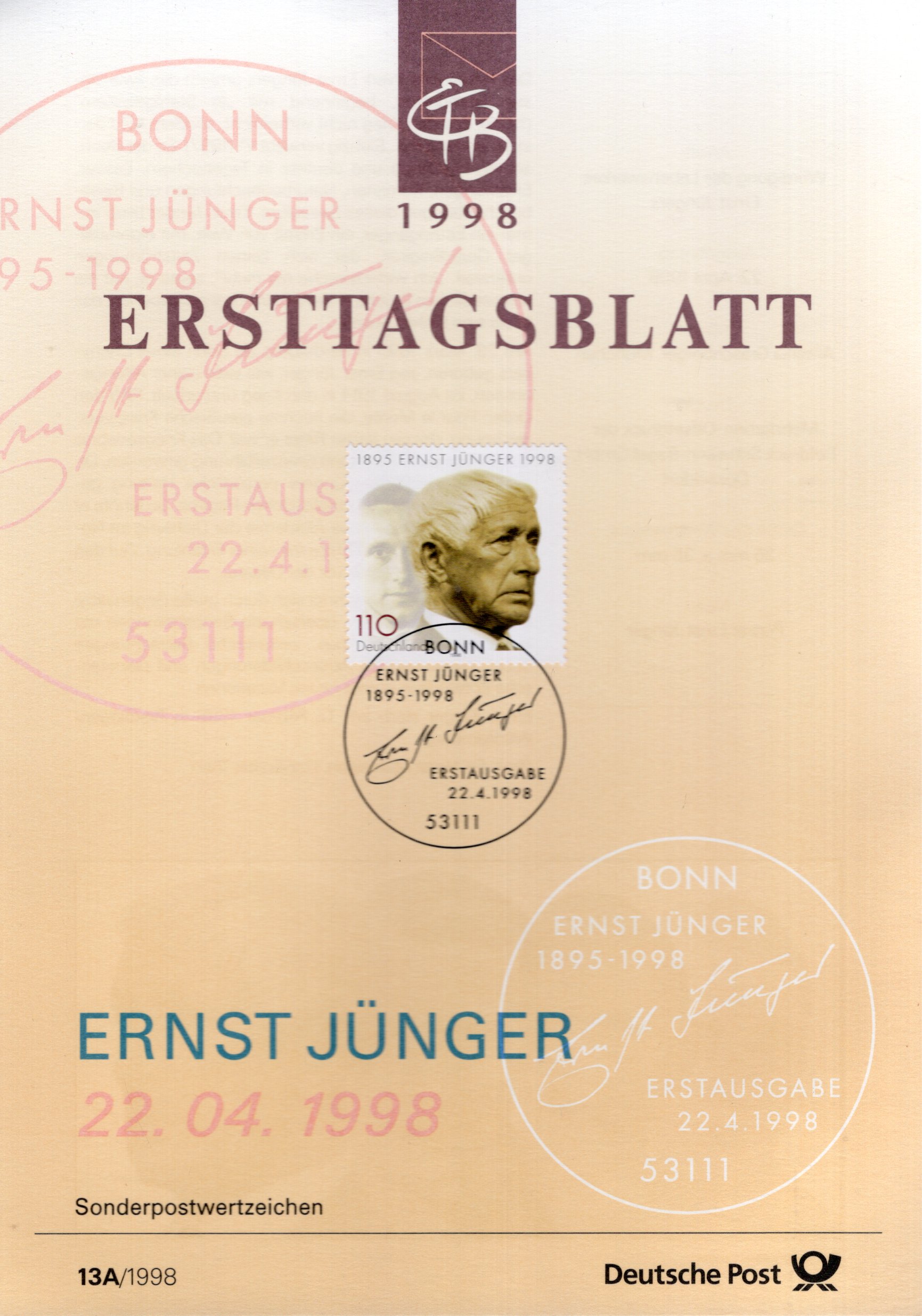 Tod von Ernst Jünger