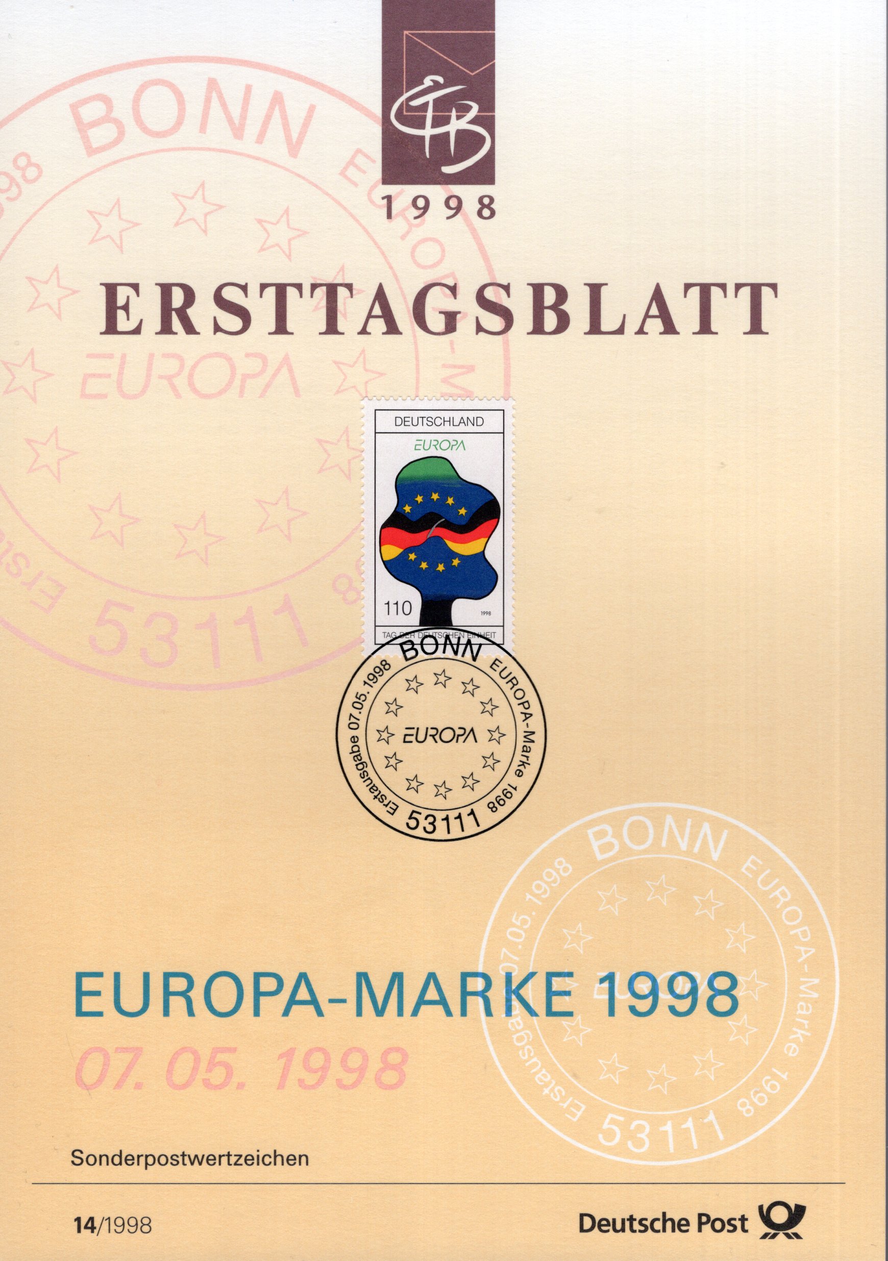 Europa - Marke 1998