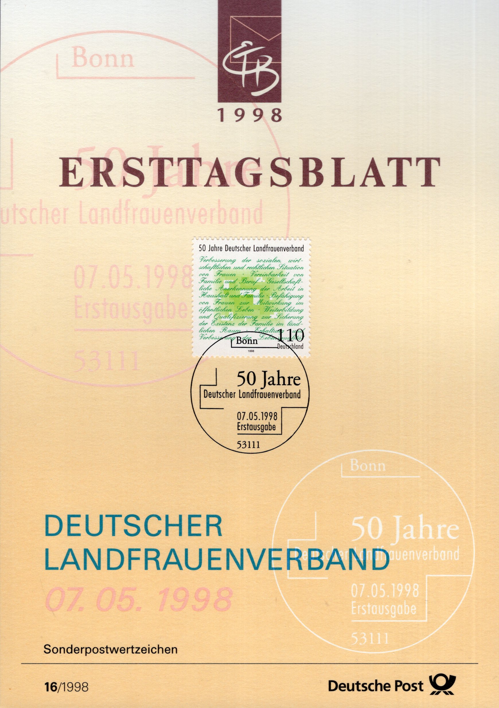 50 Jahre Deutscher Landfrauenverband