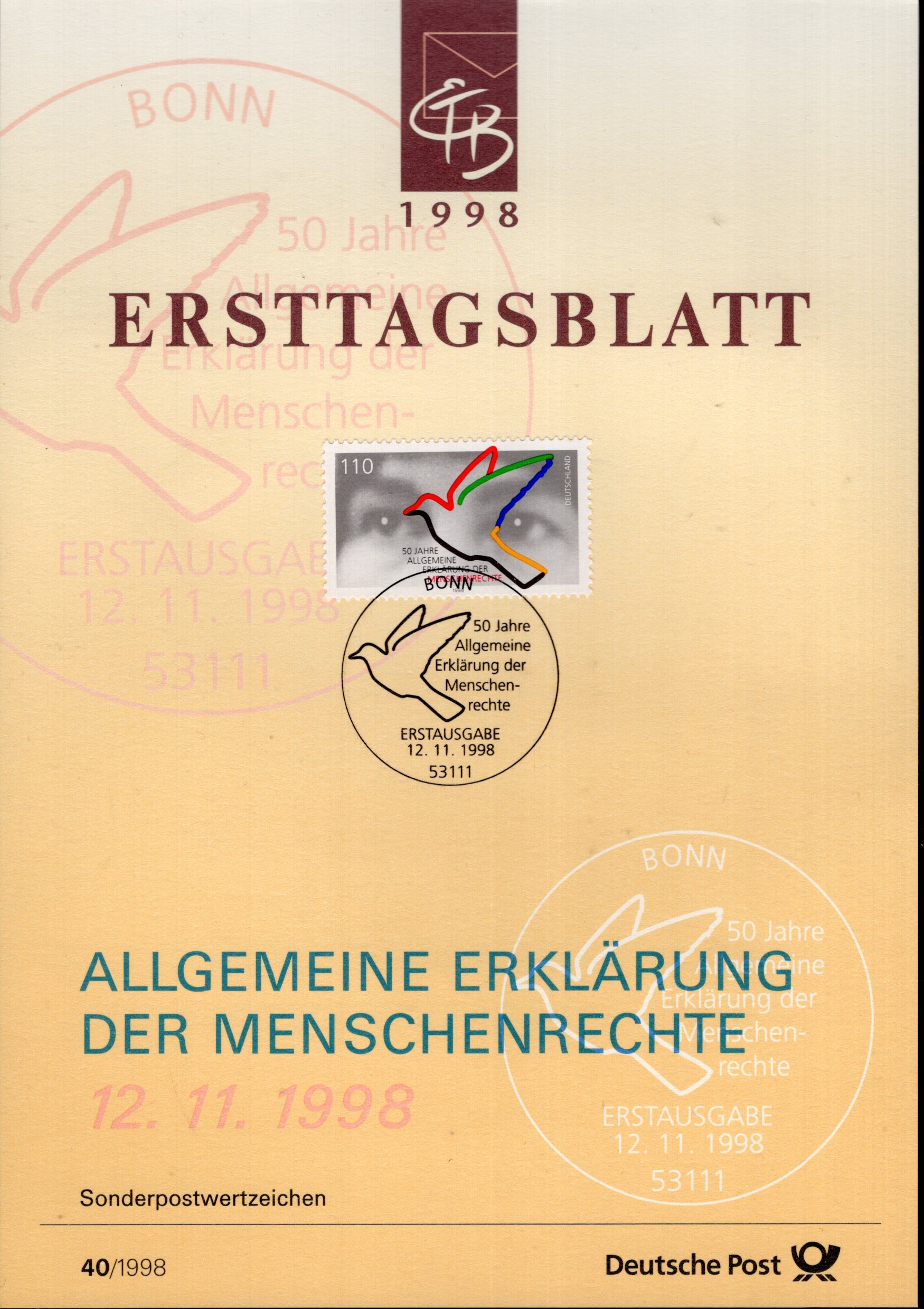 50 Jahre Allgemeine Erklärung der Menschenrechte