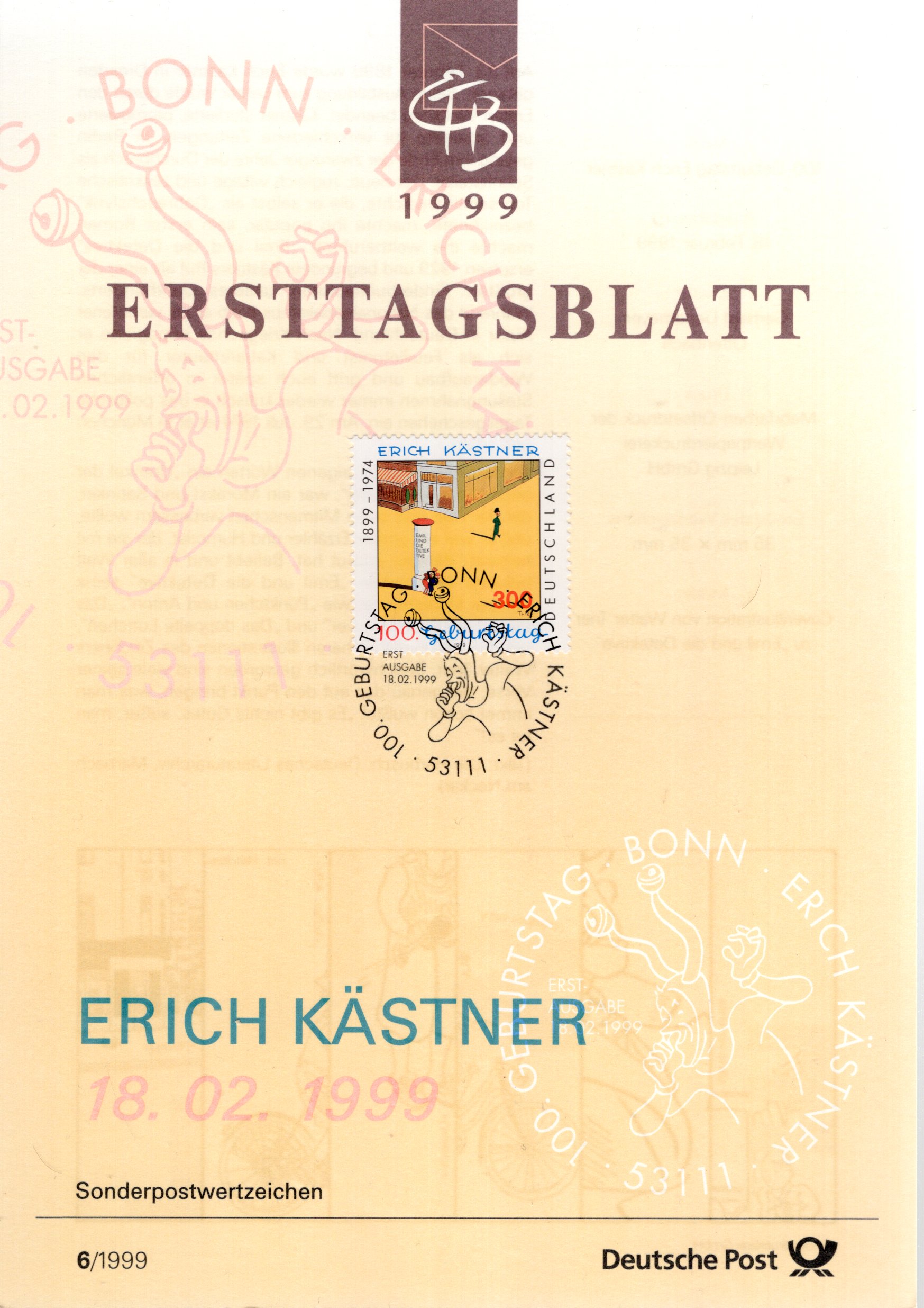 100. Geburtstag Erich Kästner